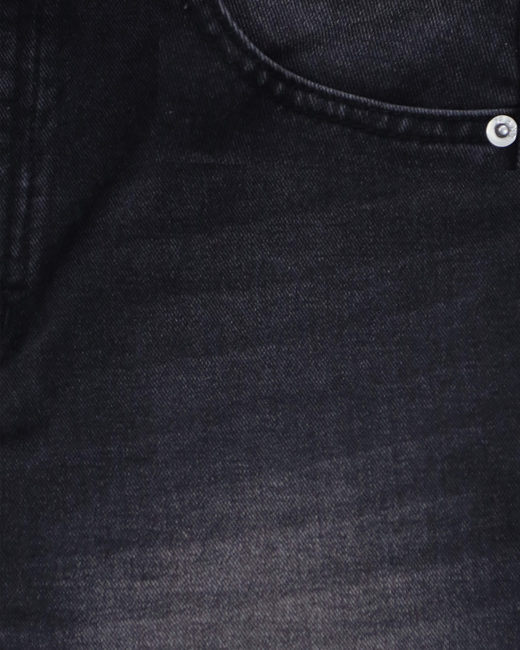 BASIC DENIM WASHED BLACK