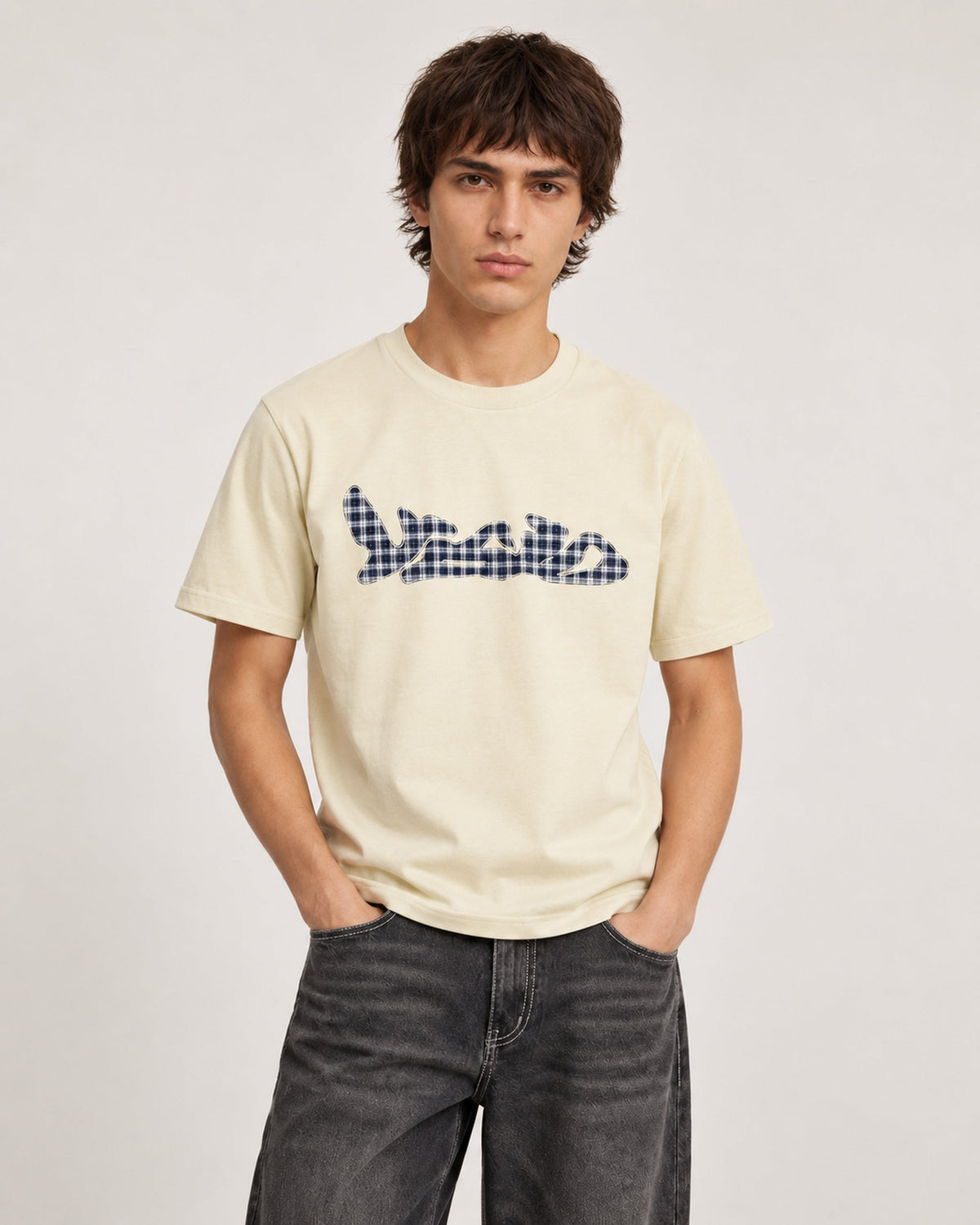 Check Tee Yellow