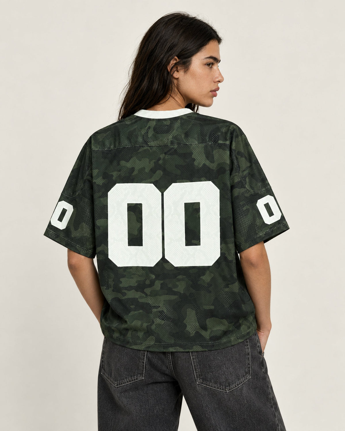 Camo Jersey Green