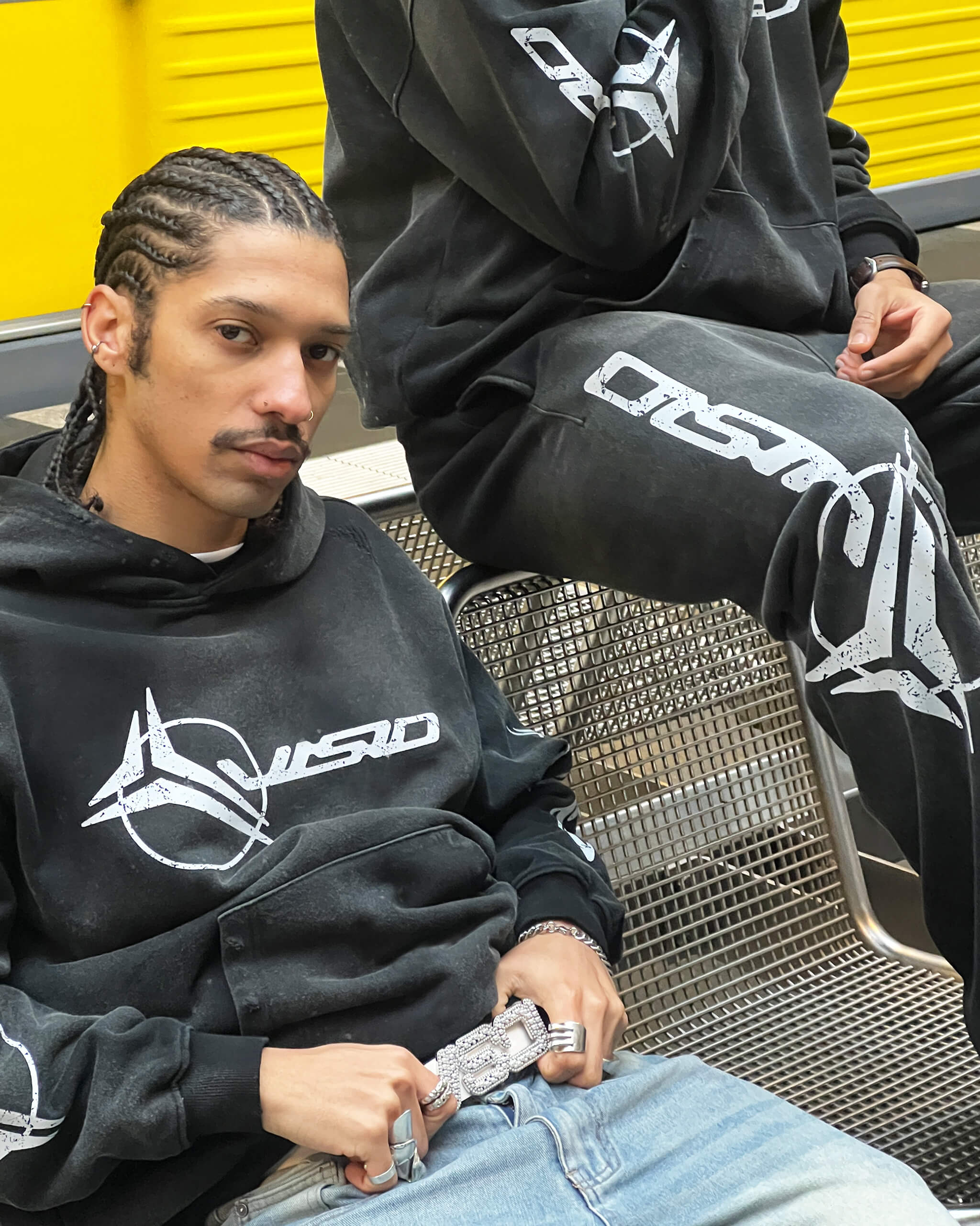 WASHED LOGO HOODIE (BM)