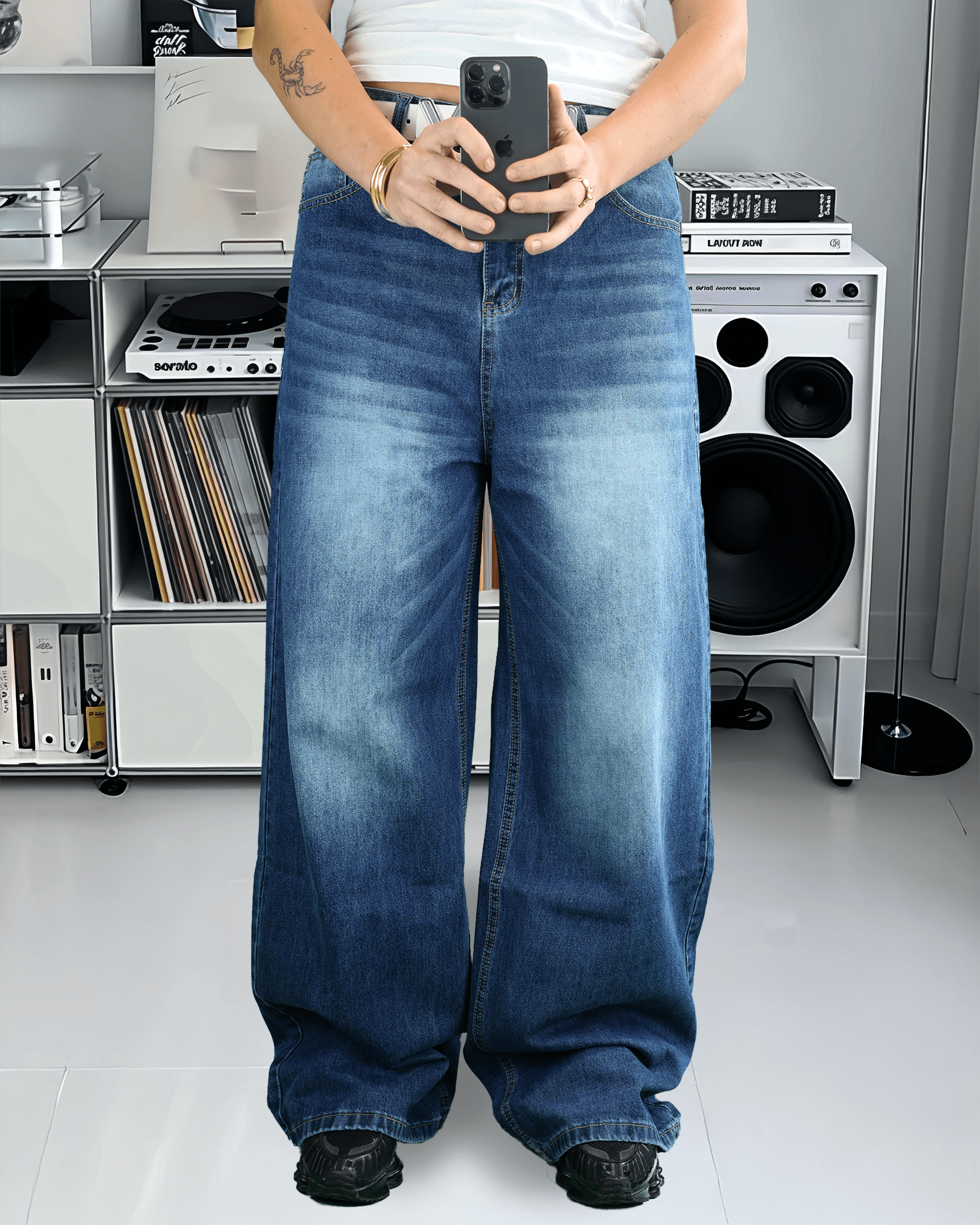 BASIC DENIM DARK BLUE