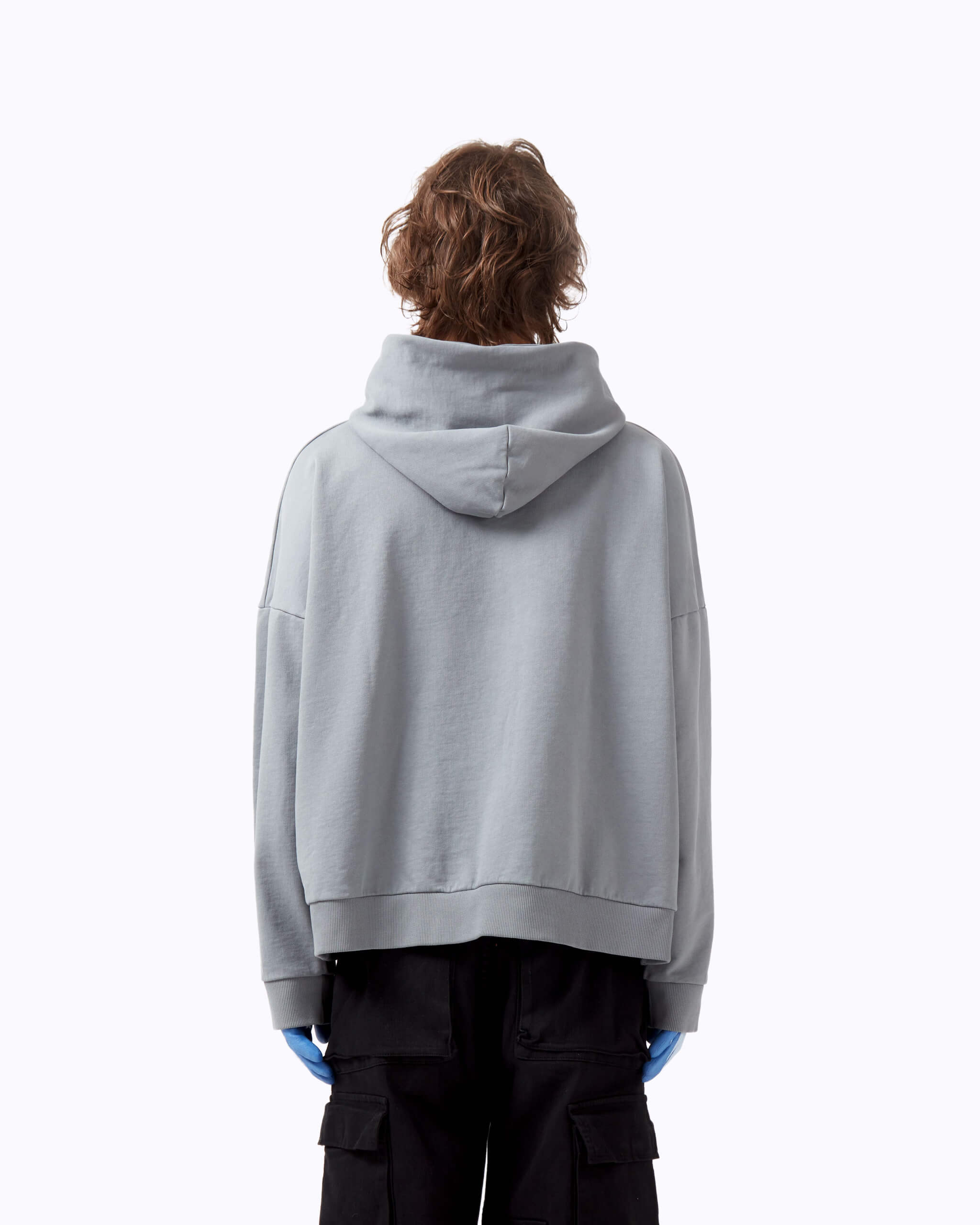 INAR LOGO HOODIE GREY
