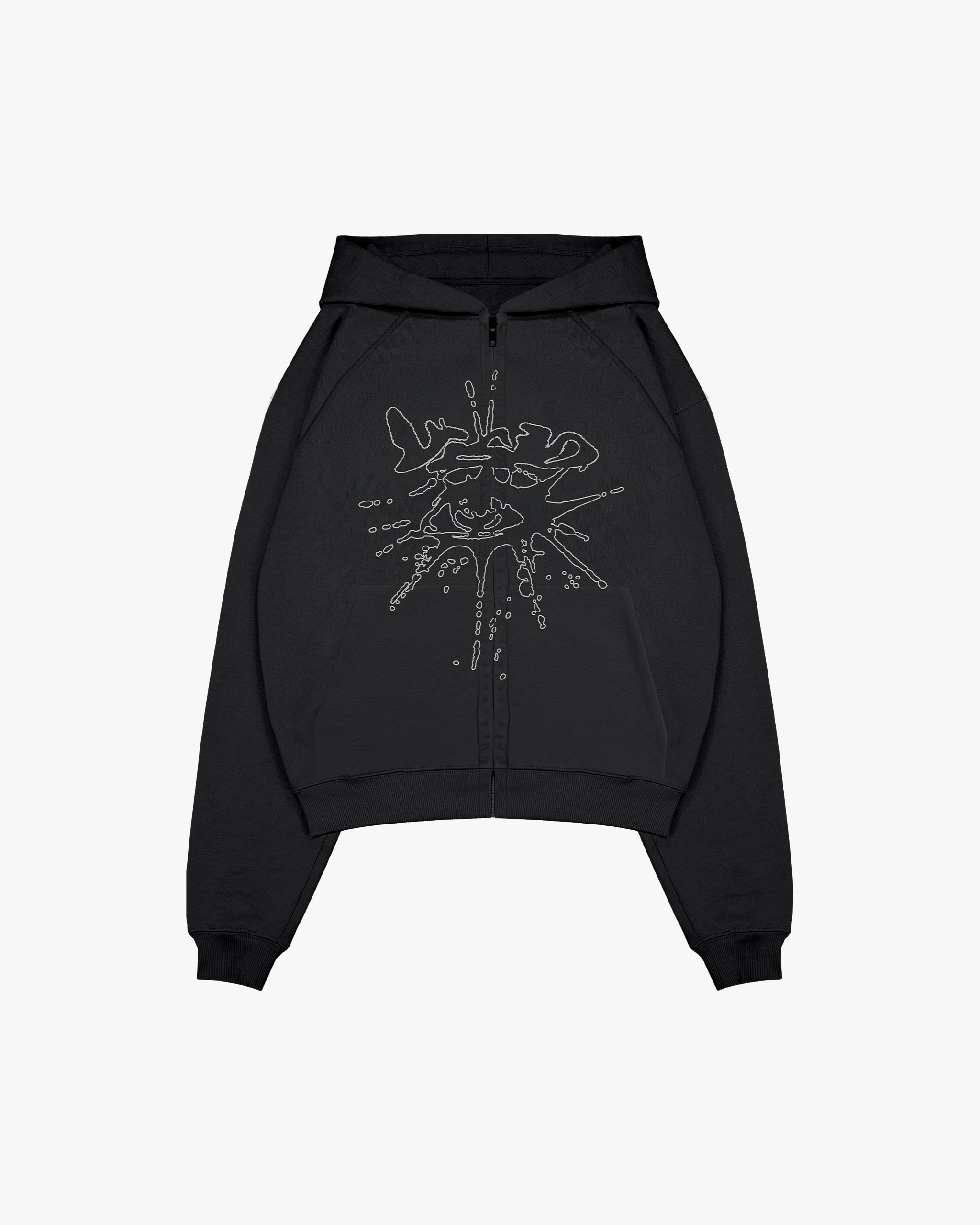 INAR EYE ZIP-HOODIE
