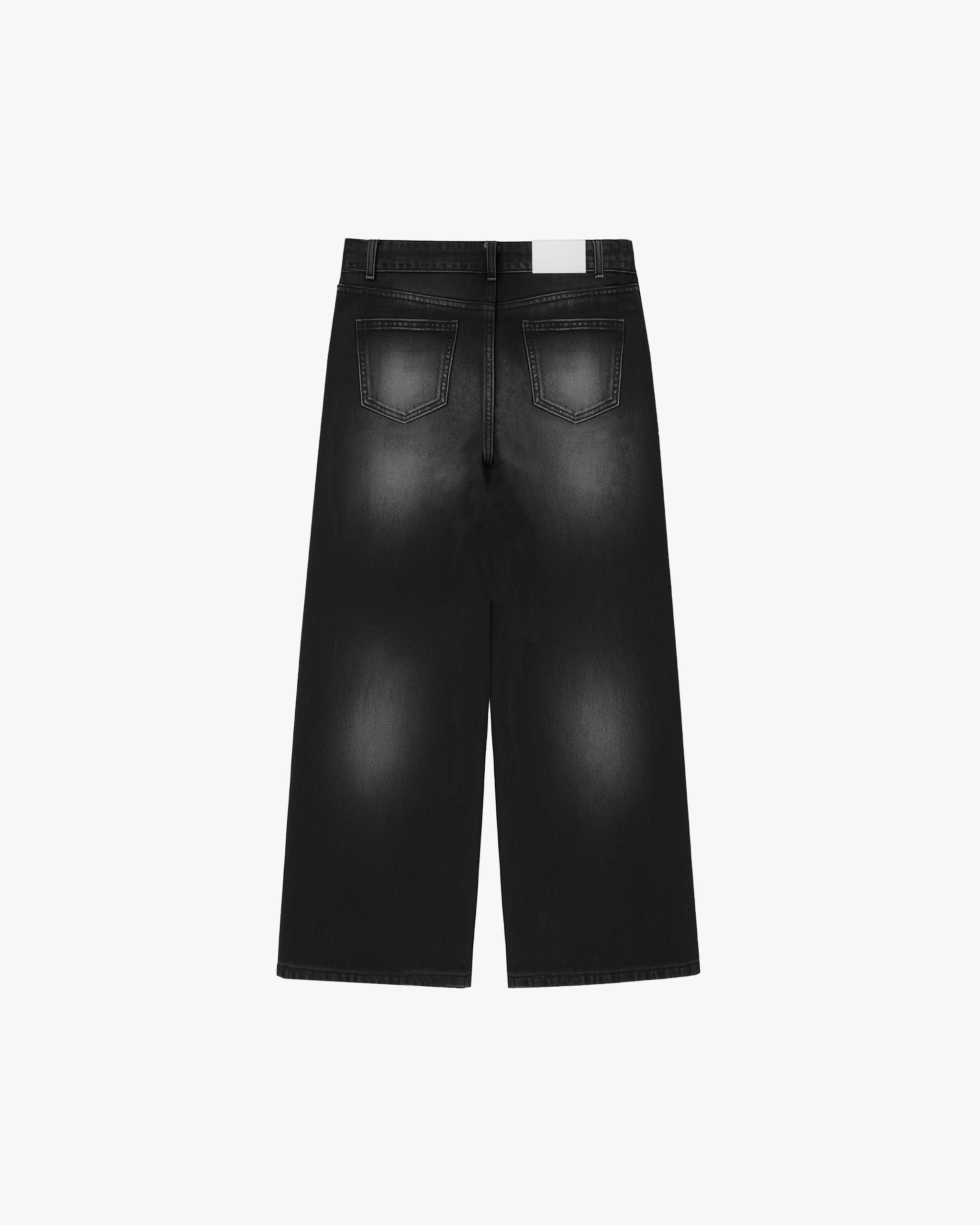 BASIC DENIM WASHED BLACK