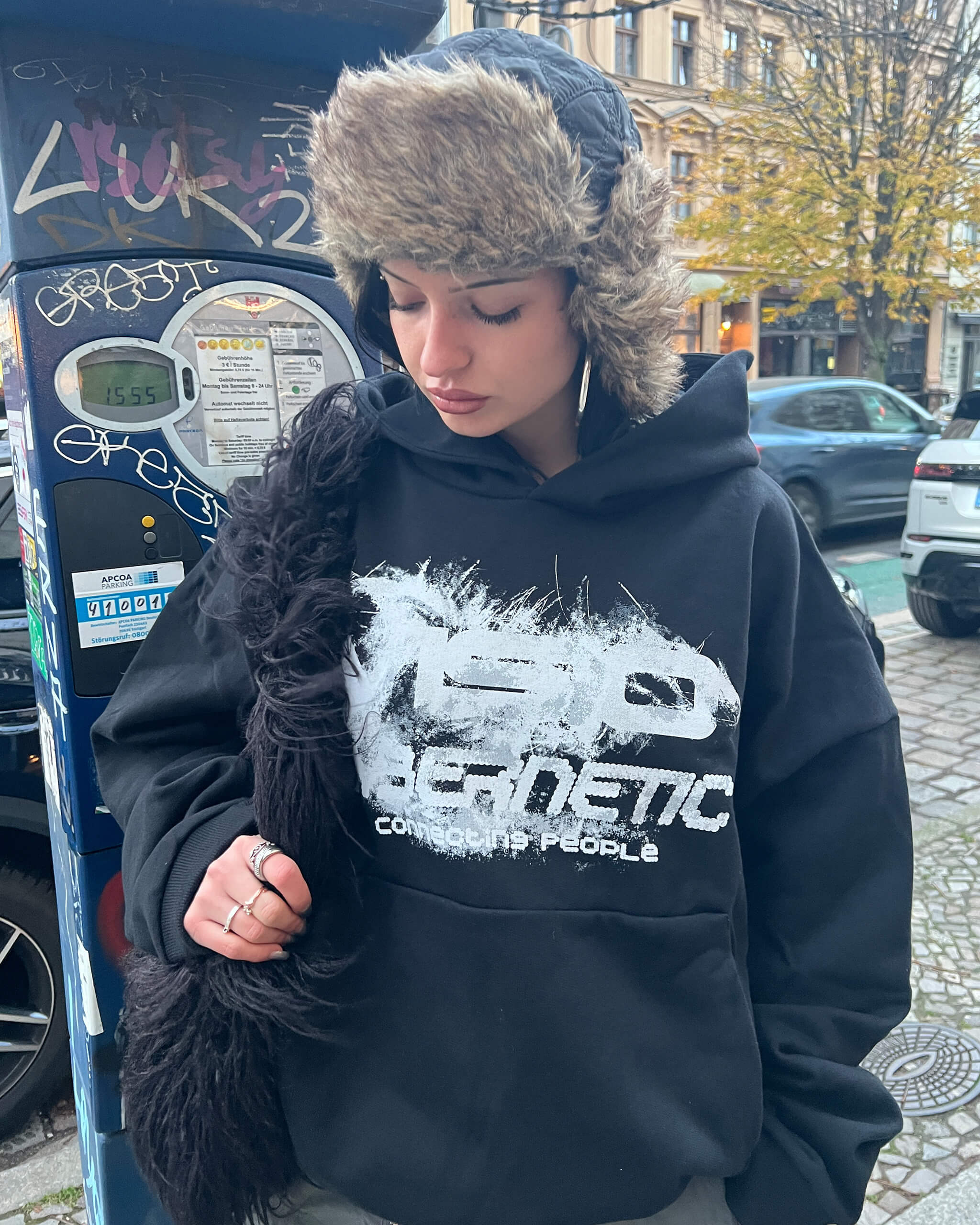 CYBER HOODIE BLACK