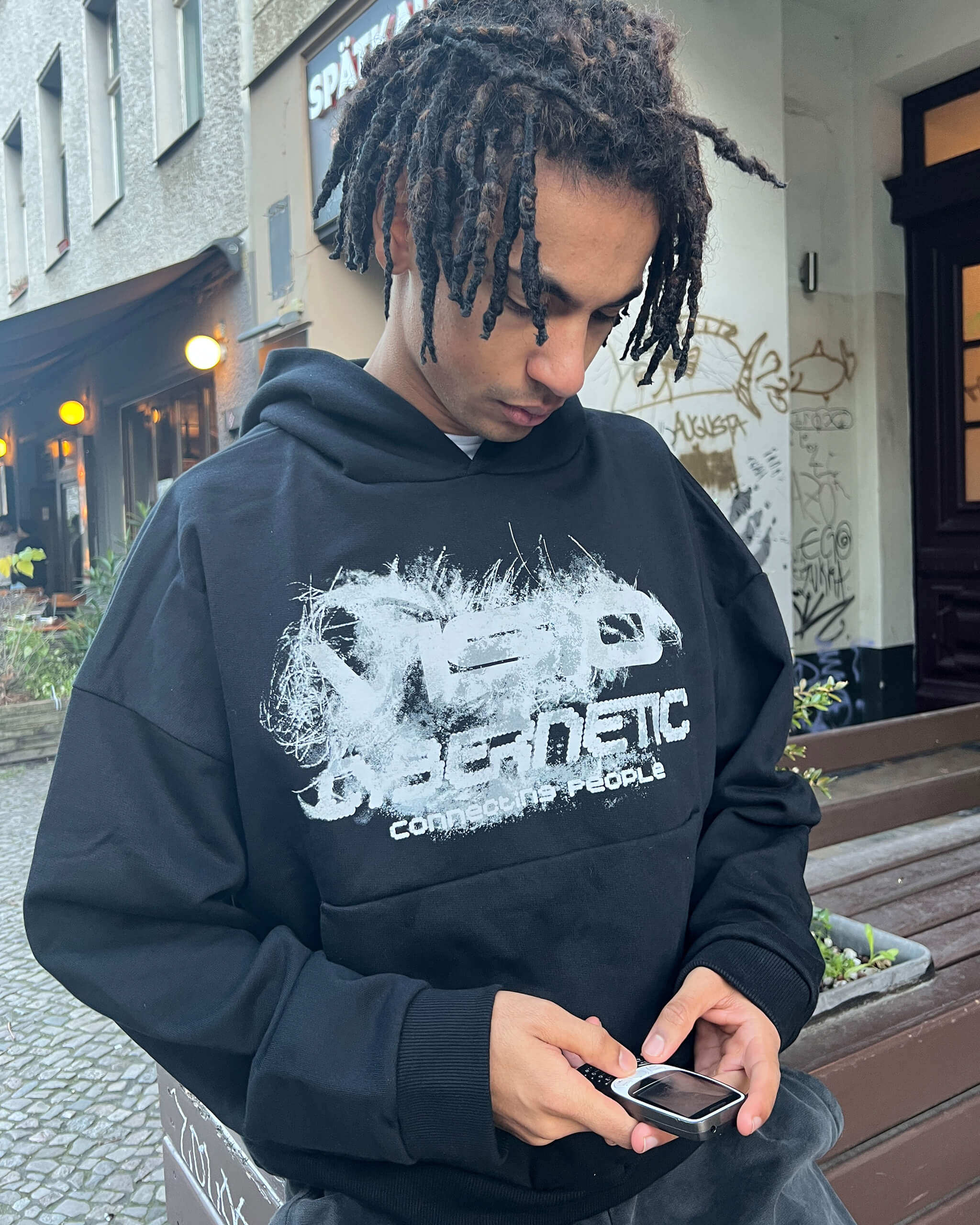 CYBER HOODIE BLACK