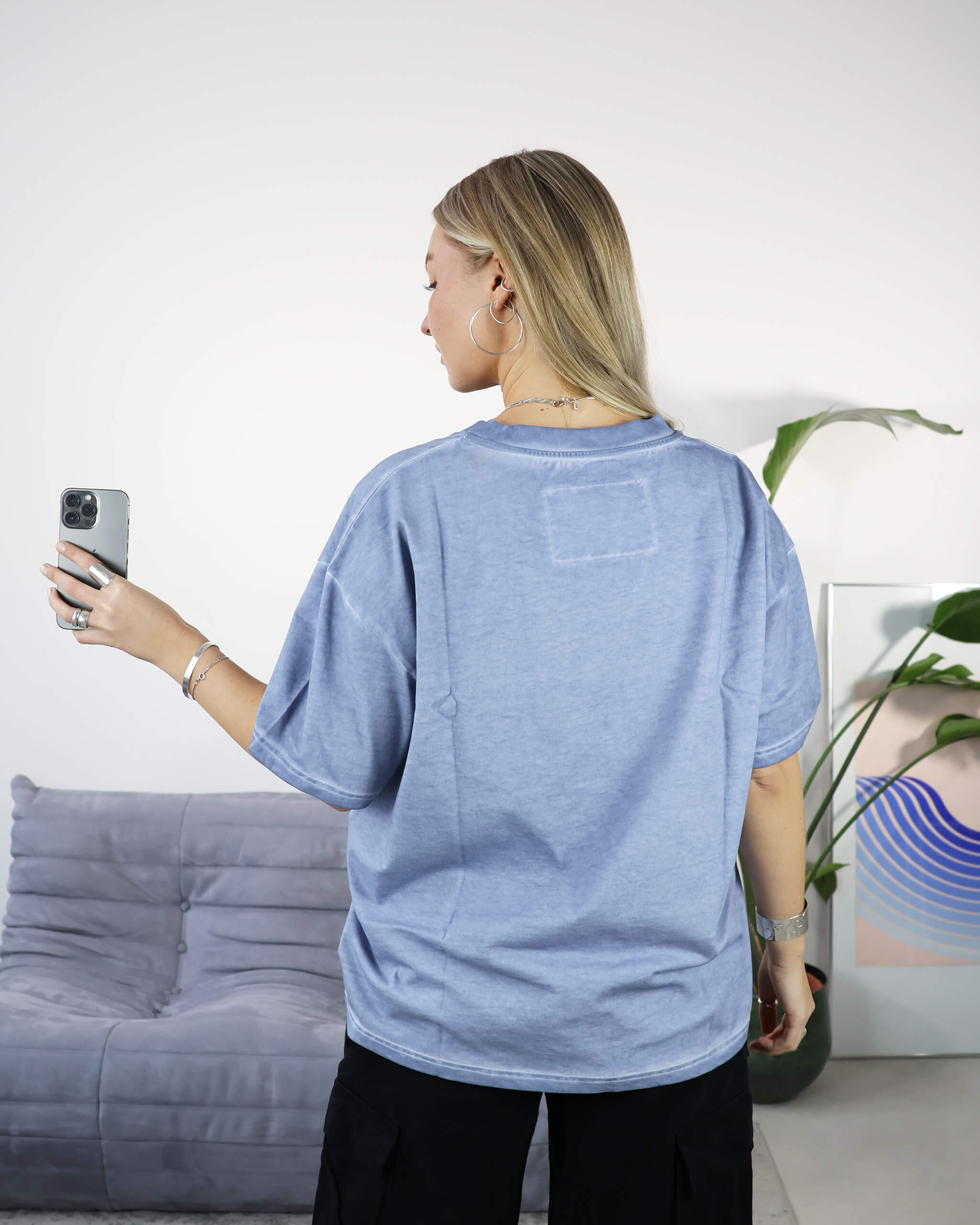 CYBER TEE BLUE
