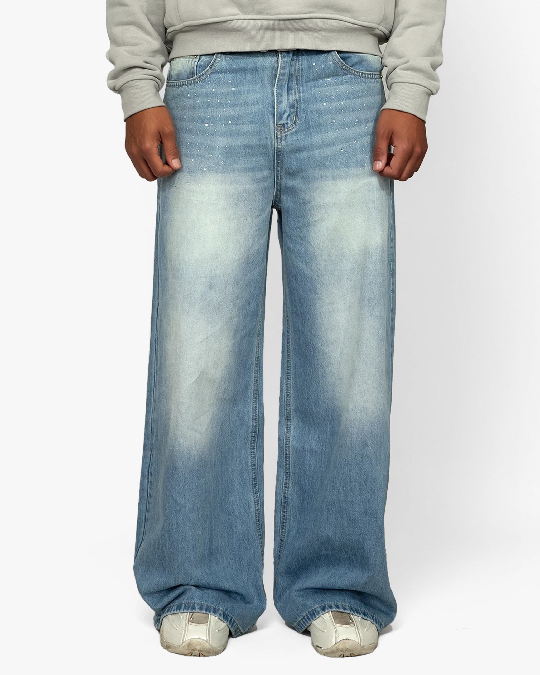 RHINESTONE DENIM