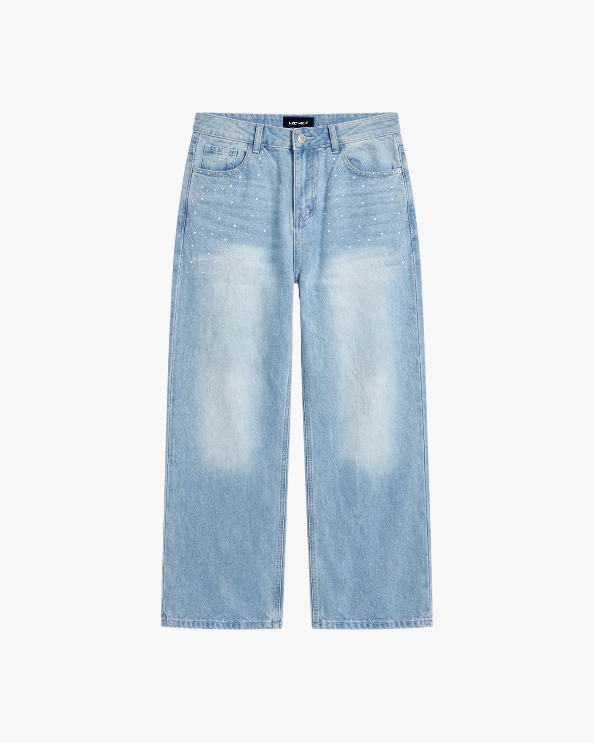 RHINESTONE DENIM