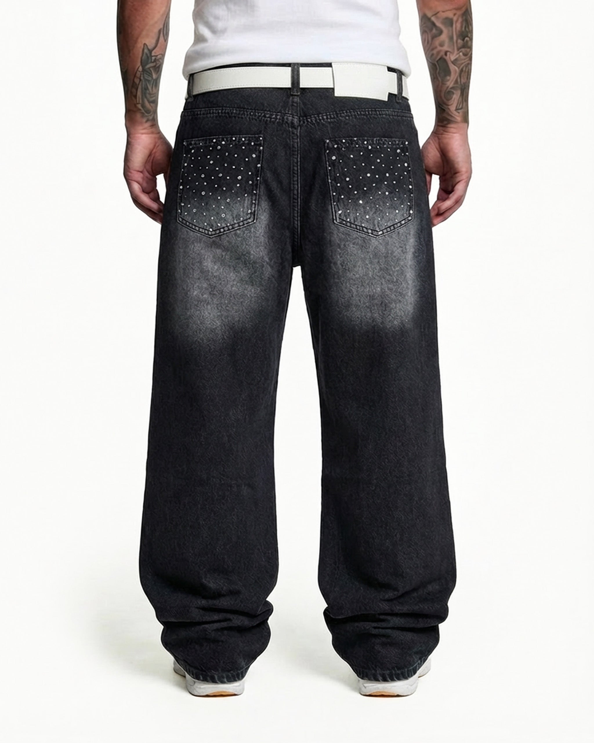 RHINESTONE DENIM