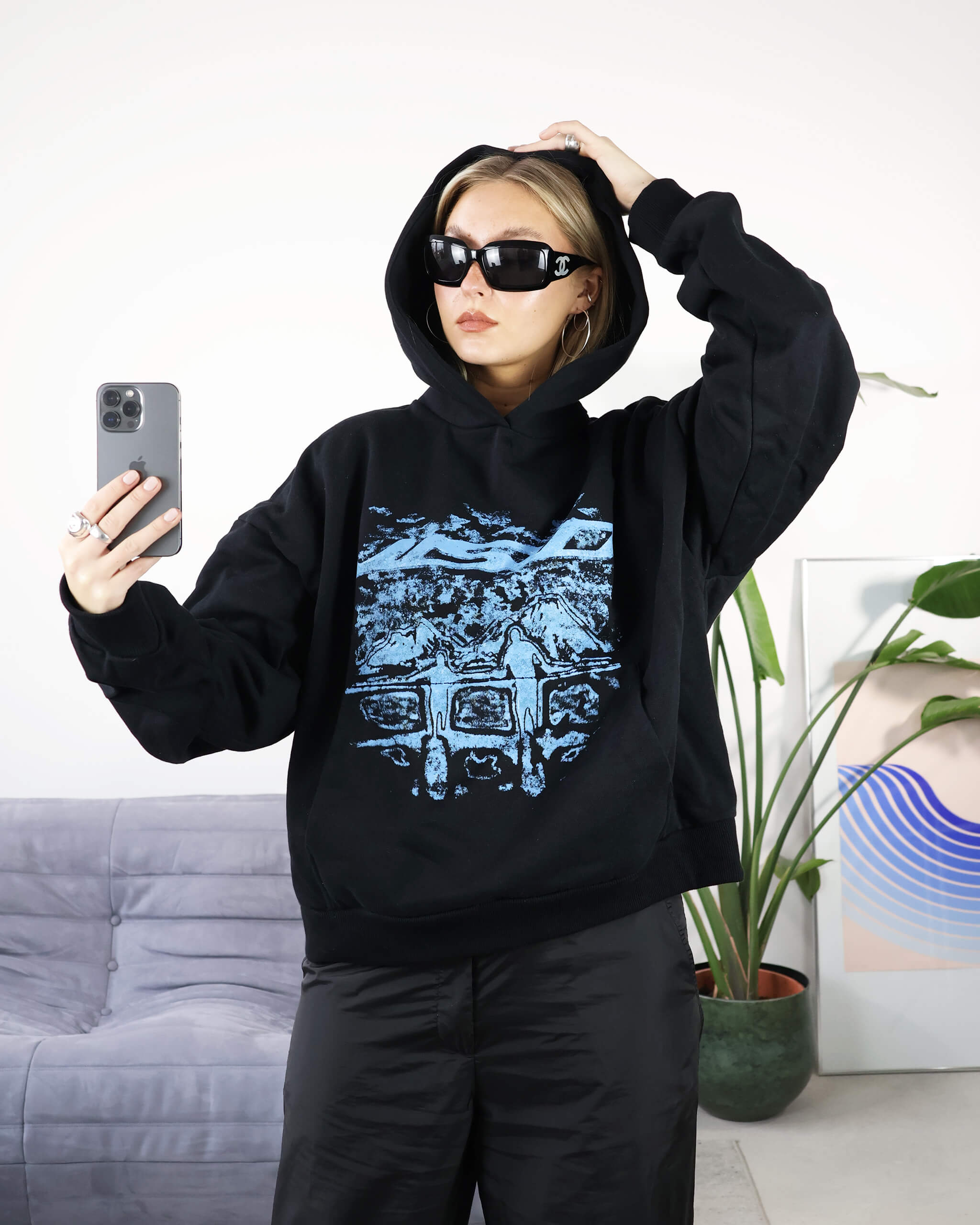SOULS HOODIE BLACK