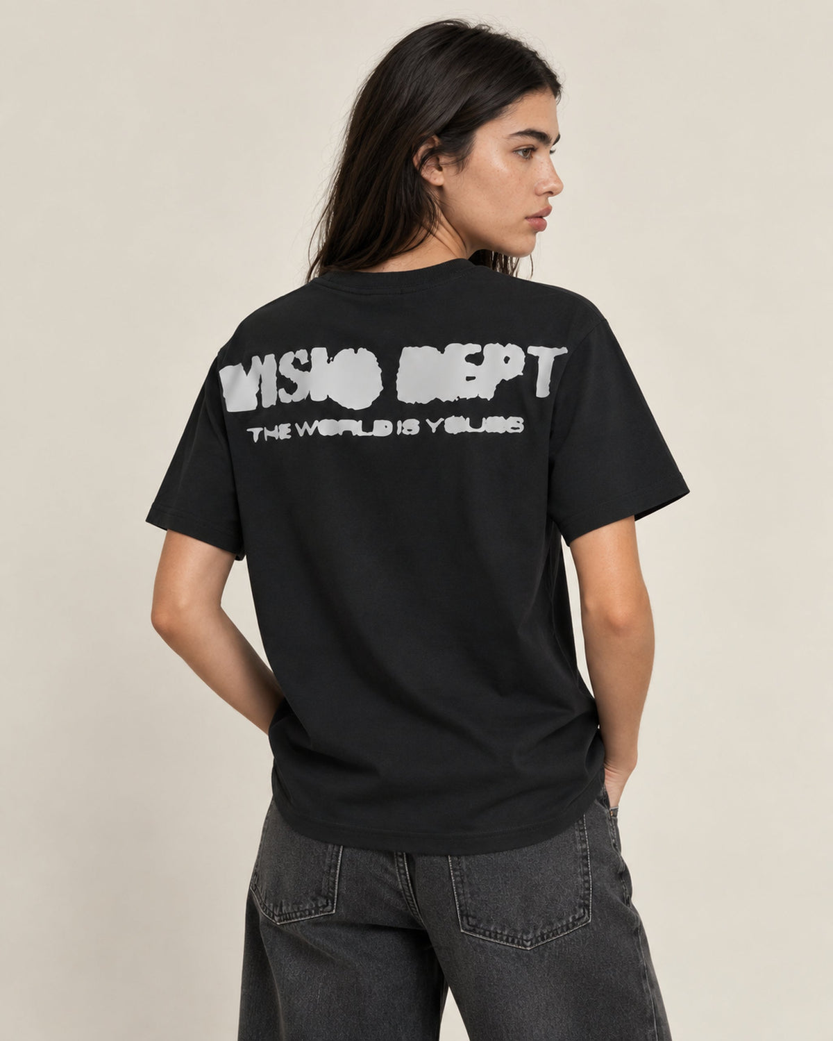 Stack Tee Black Rueckseite