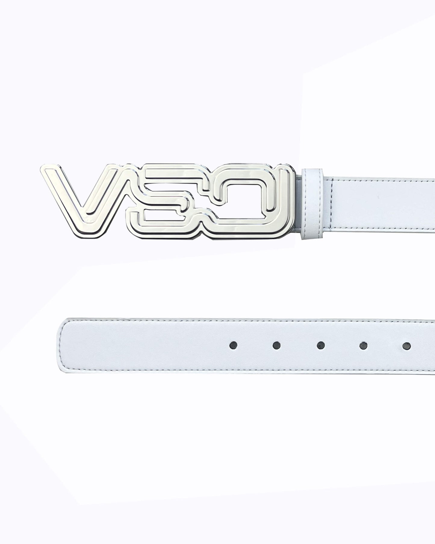 VSO LOGO BELT WHITE