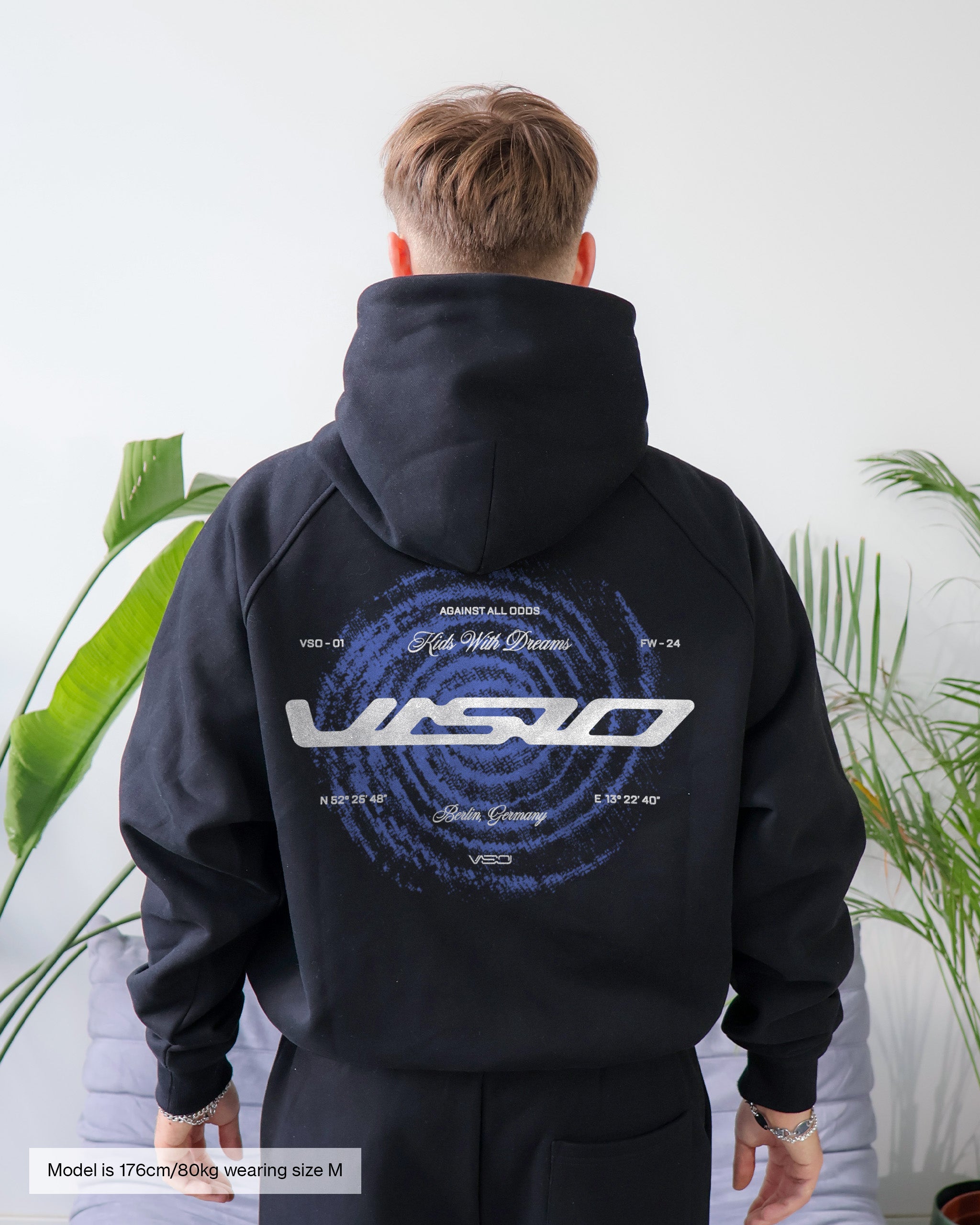SPIRAL ZIP-HOODIE