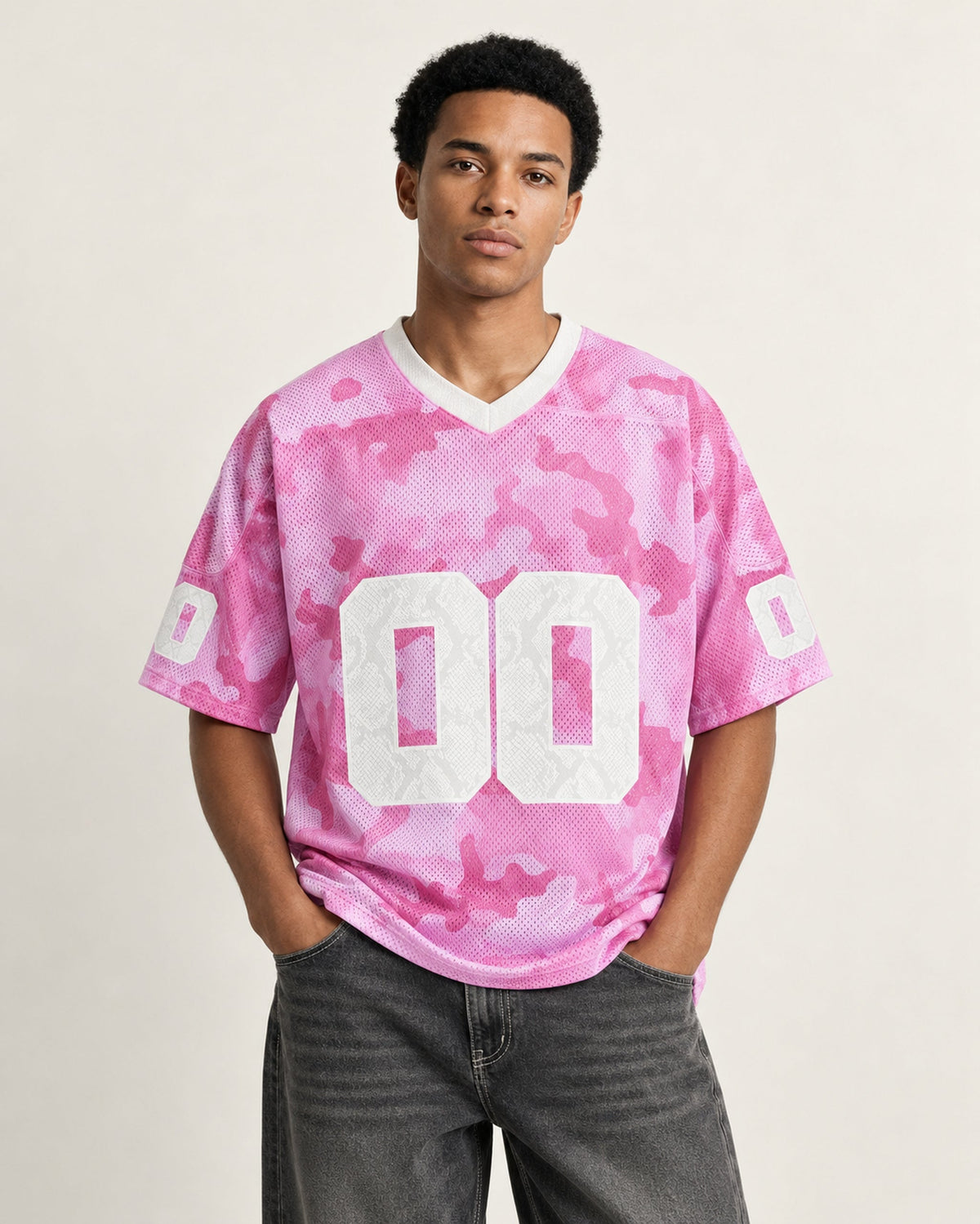 Camo Jersey Pink