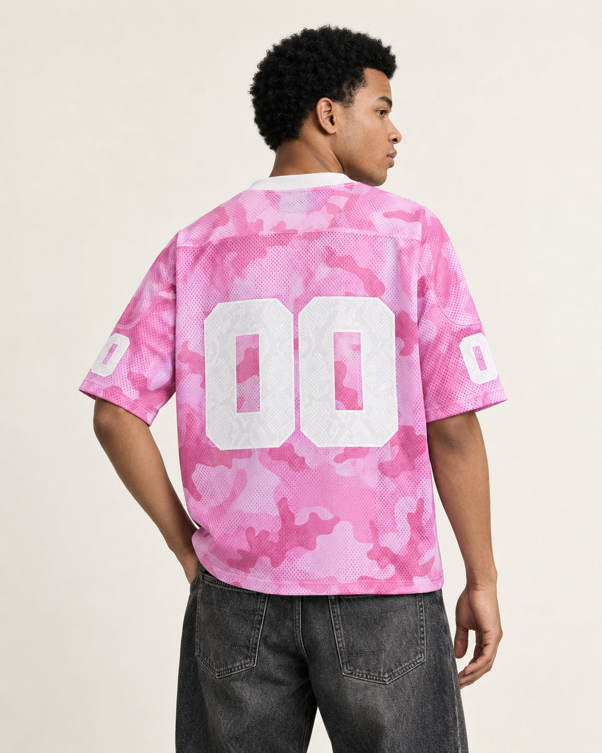 Camo Jersey Pink