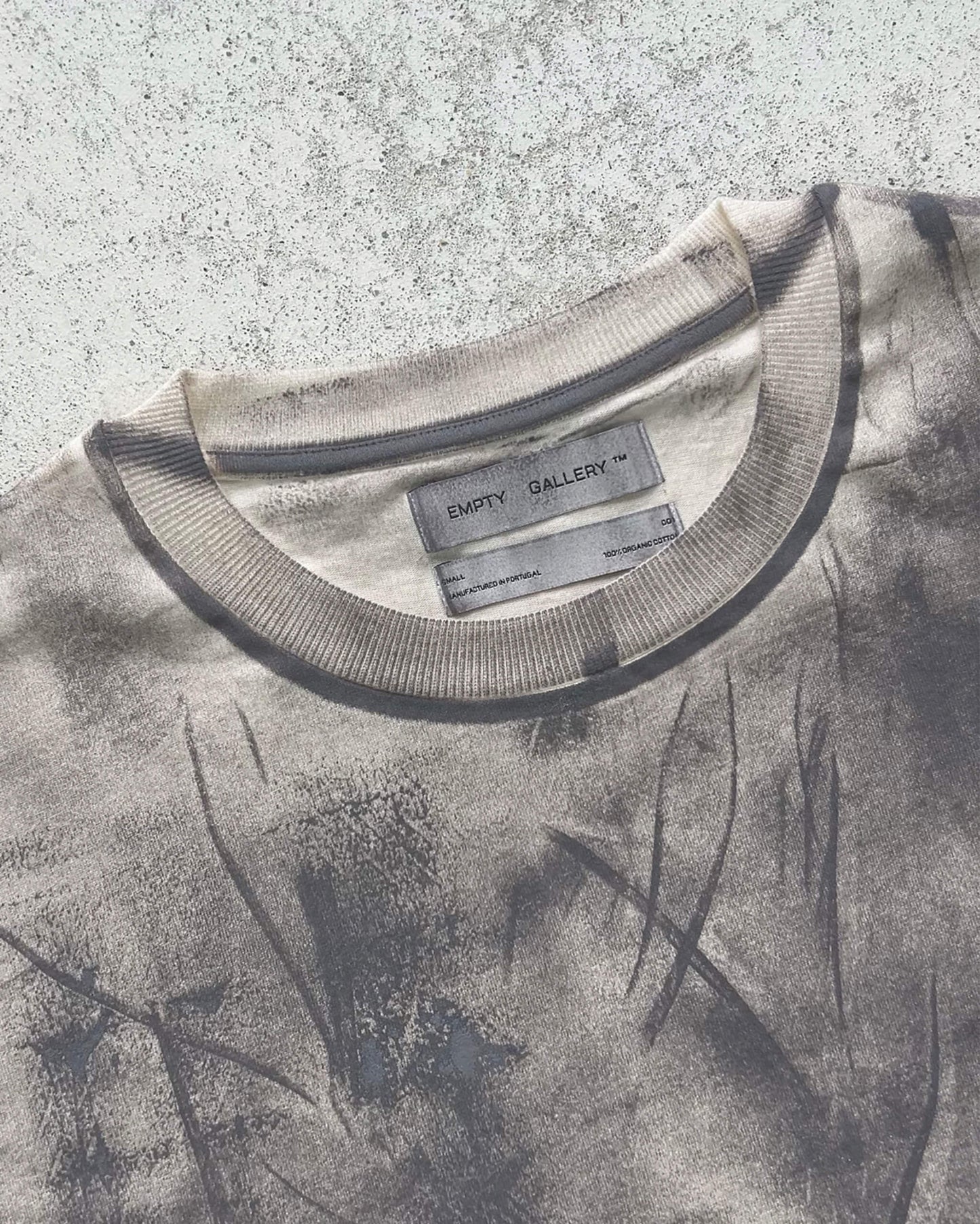 PAINT TEE BROWN