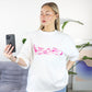 PINK CAMO TEE WHITE