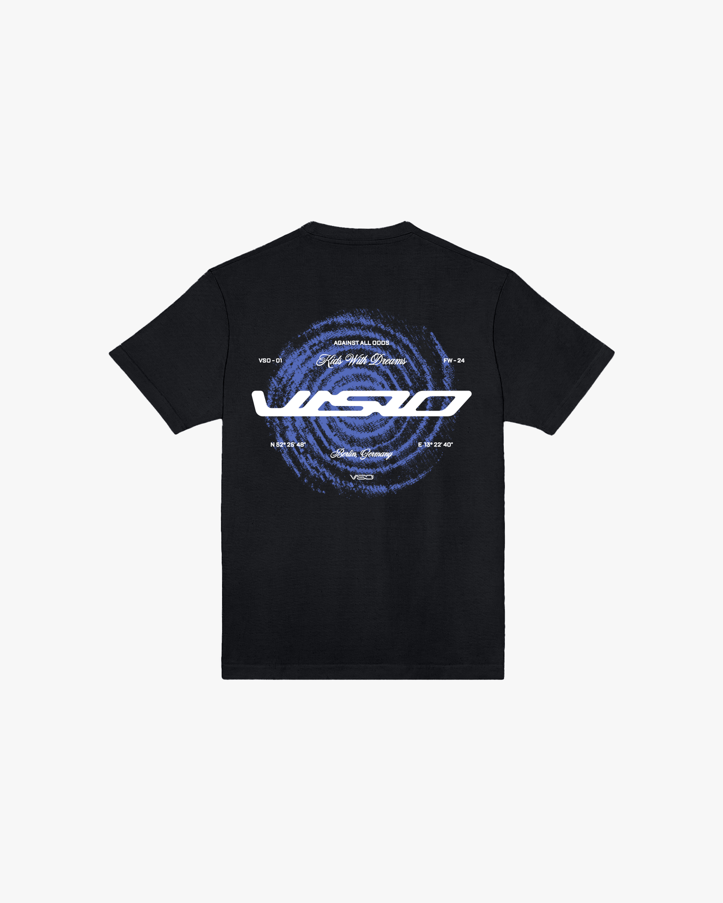 SPIRAL TEE BLACK