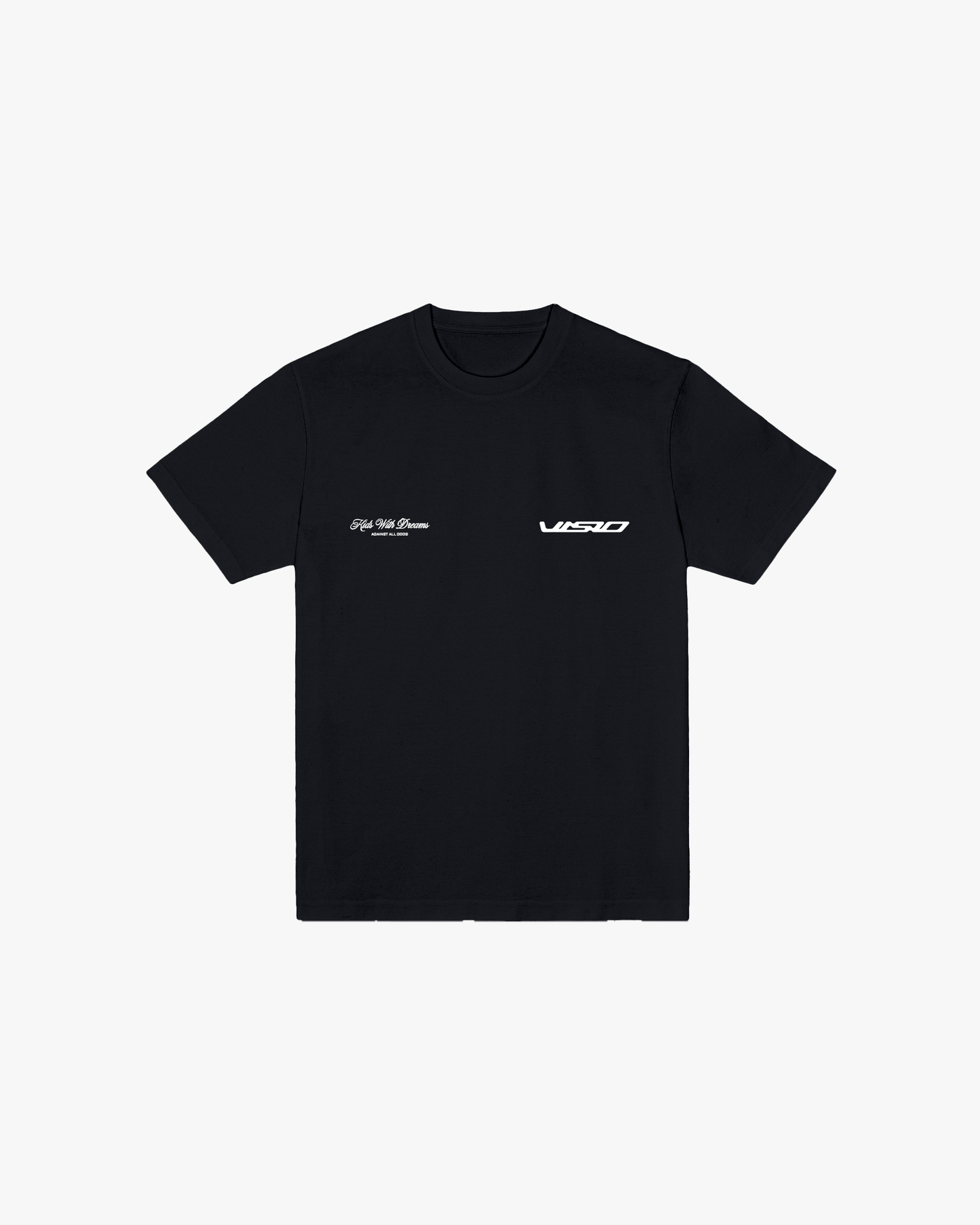 SPIRAL TEE BLACK