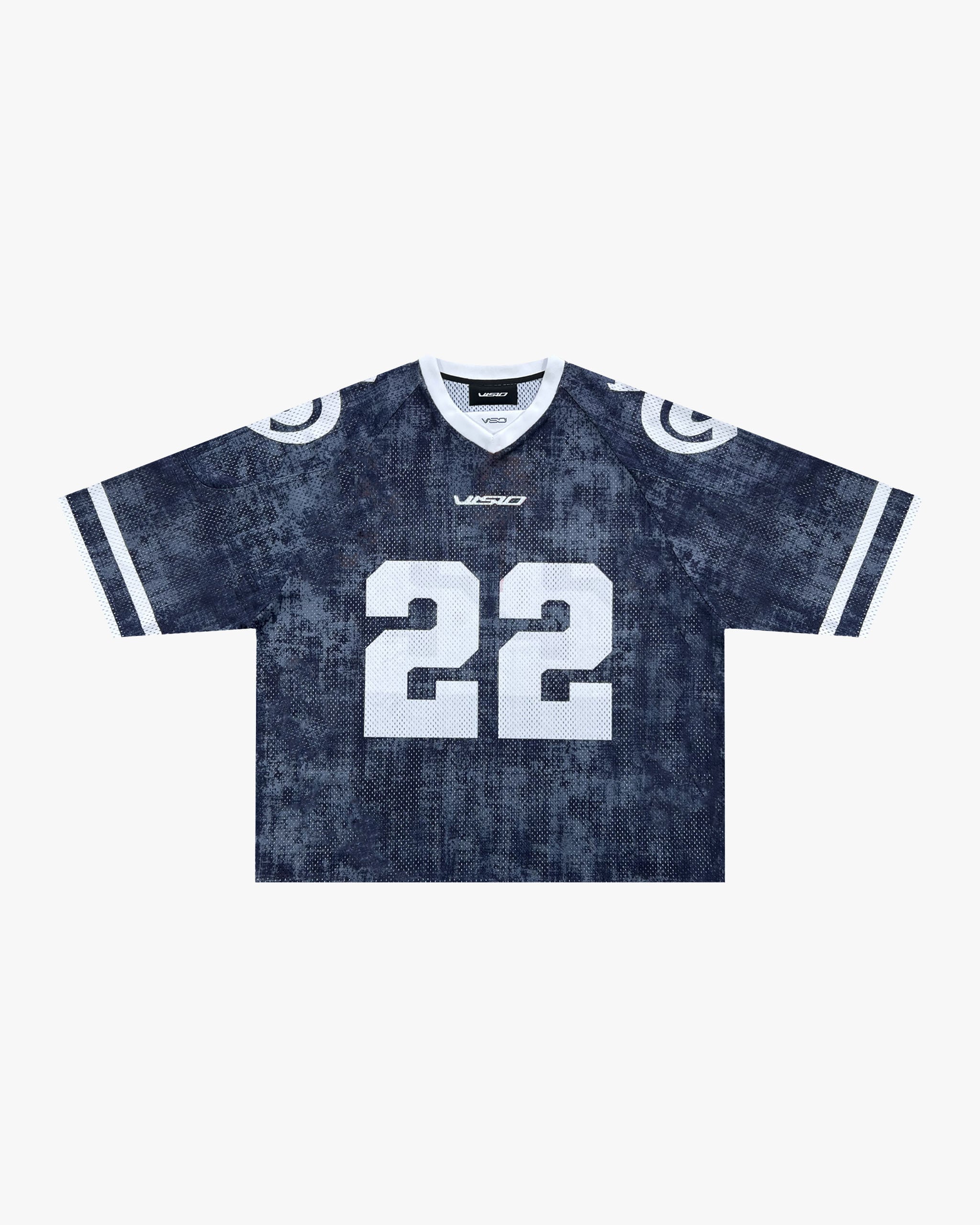 MESH JERSEY CAMO BLUE