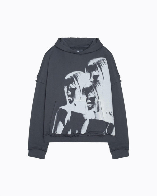 DECONSTRUCTED HOODIE GREY