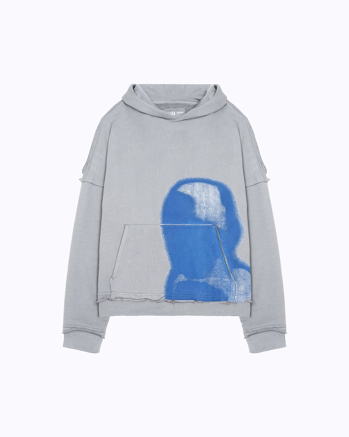 FACE HOODIE GREY