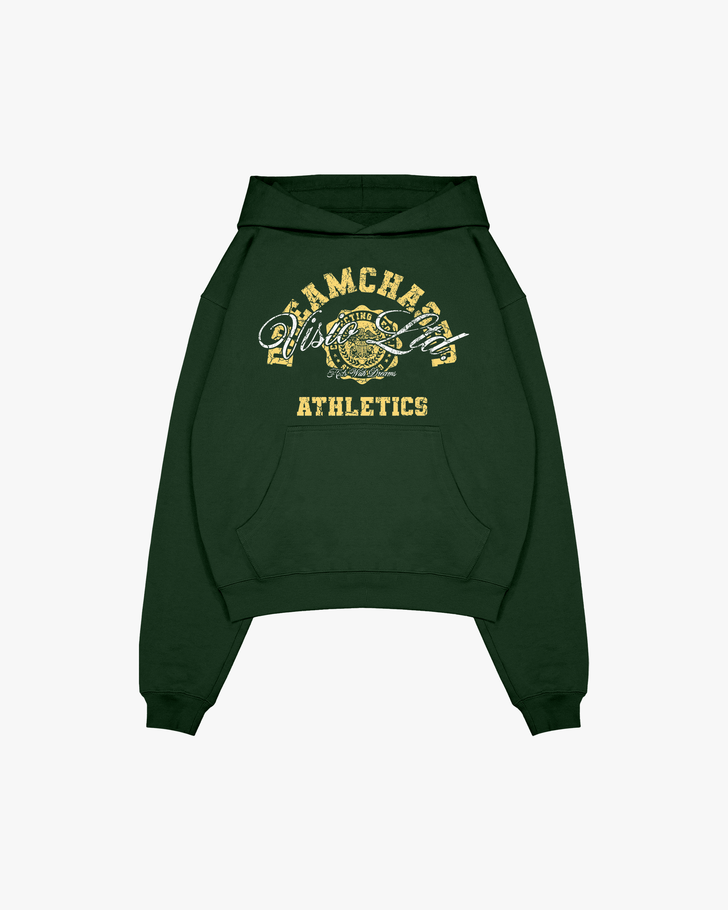 VARSITY HOODIE FOREST GREEN