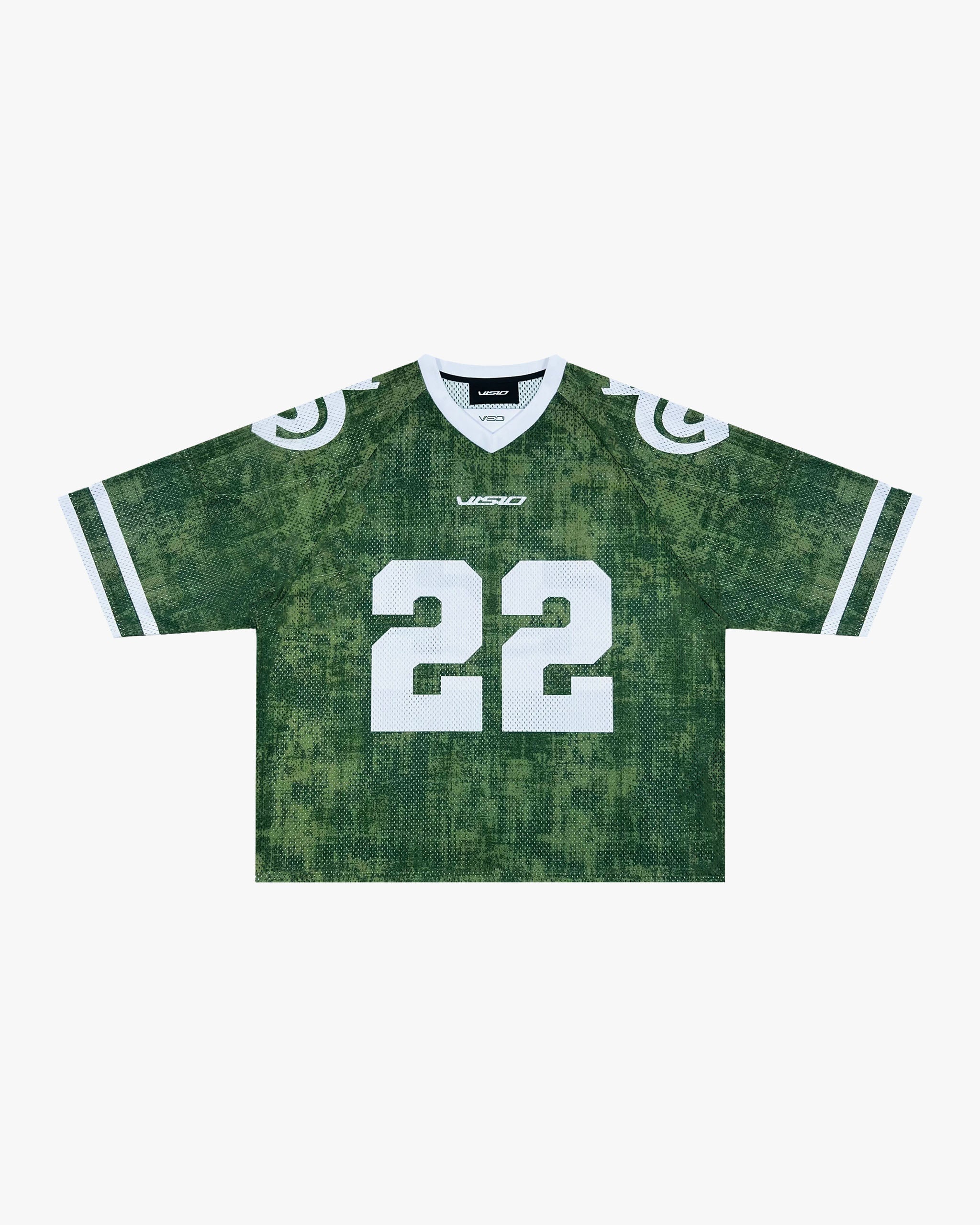 MESH JERSEY CAMO GREEN