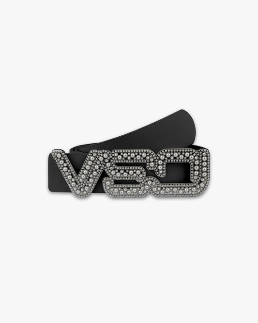 PEARL BELT BLACK (2 IN 1)