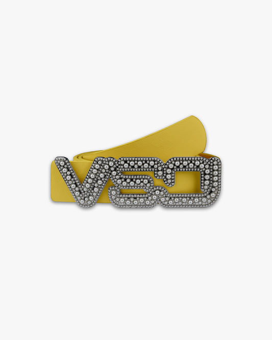 VSO LOGO BELT WHITE