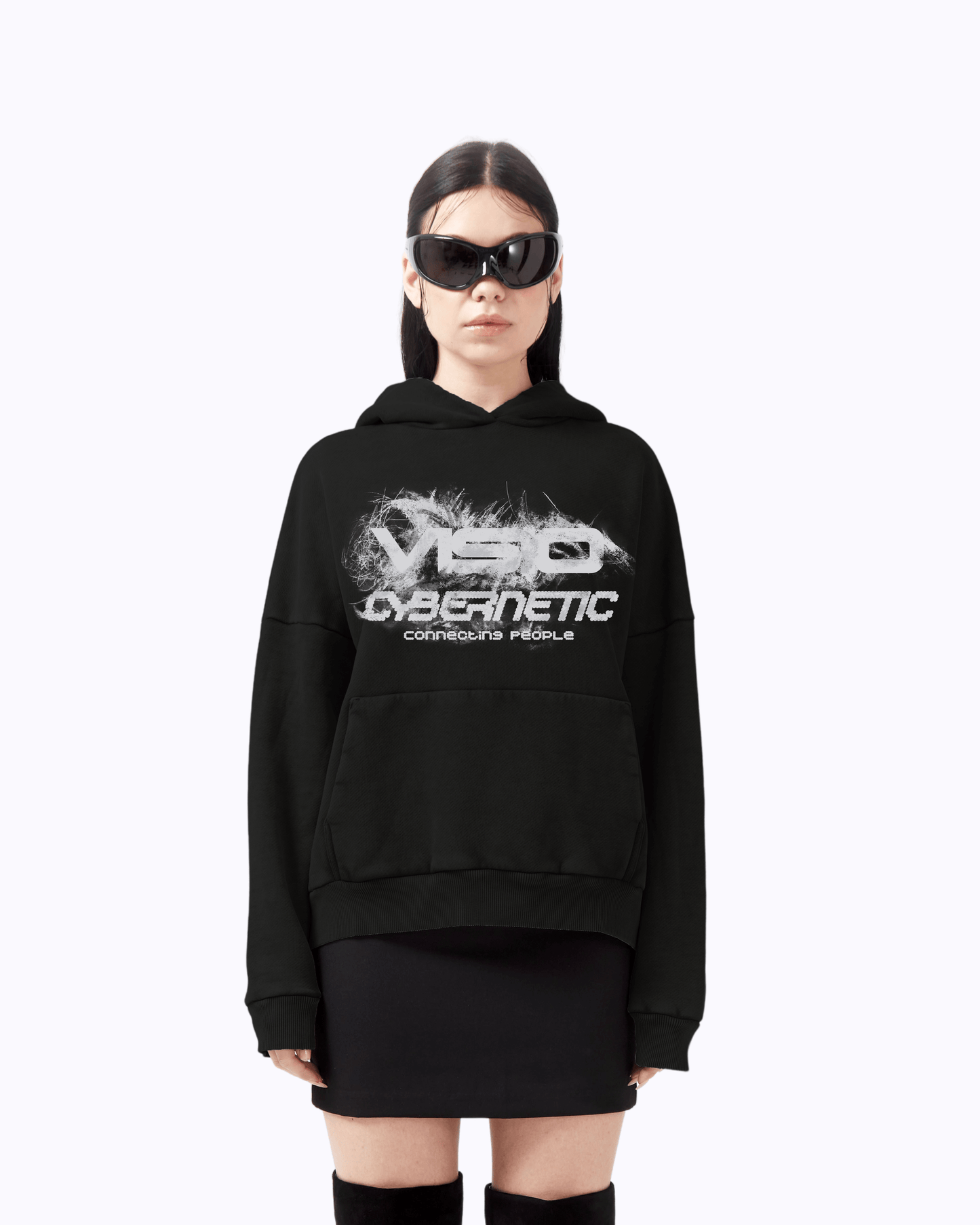 CYBER HOODIE BLACK