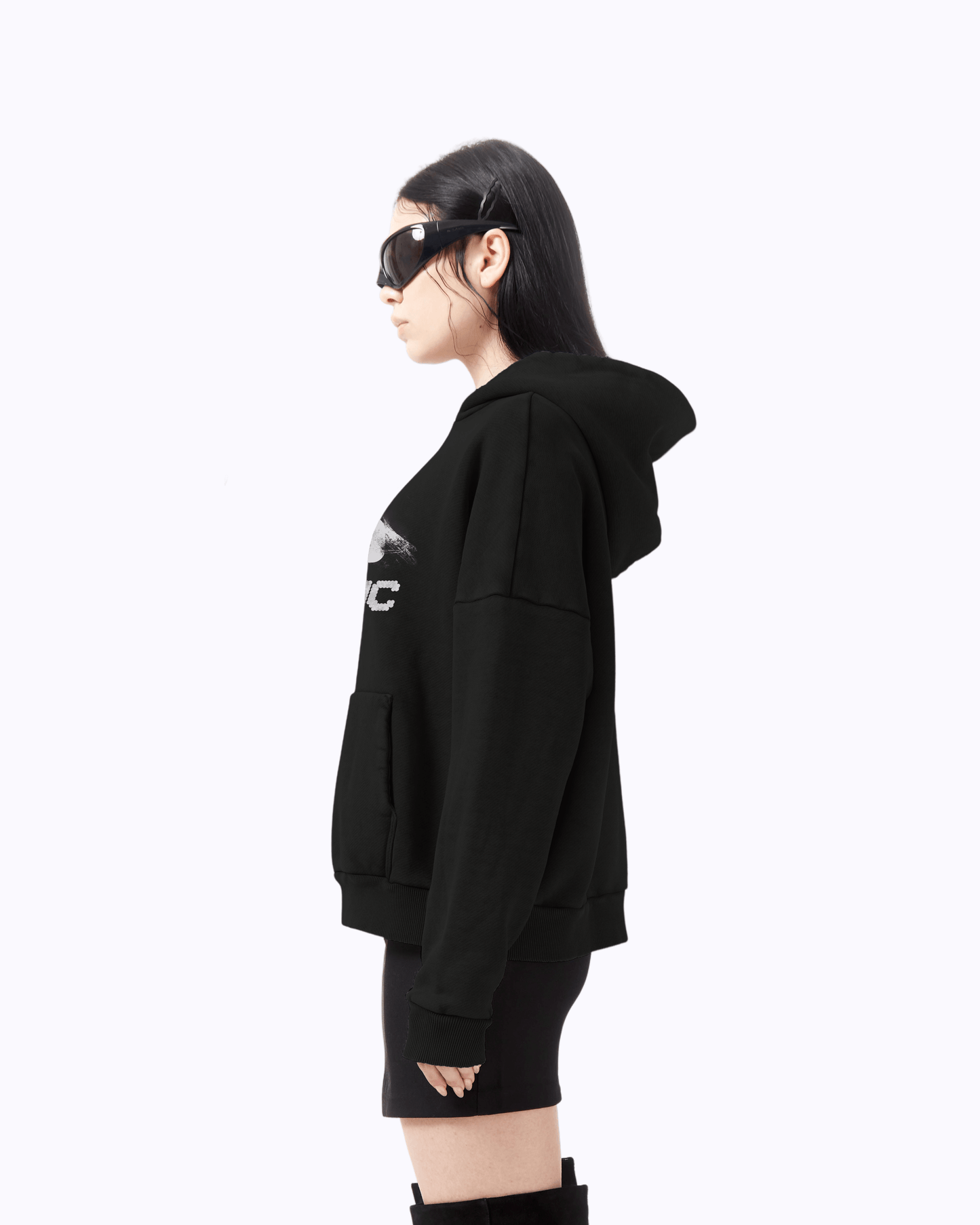 CYBER HOODIE BLACK