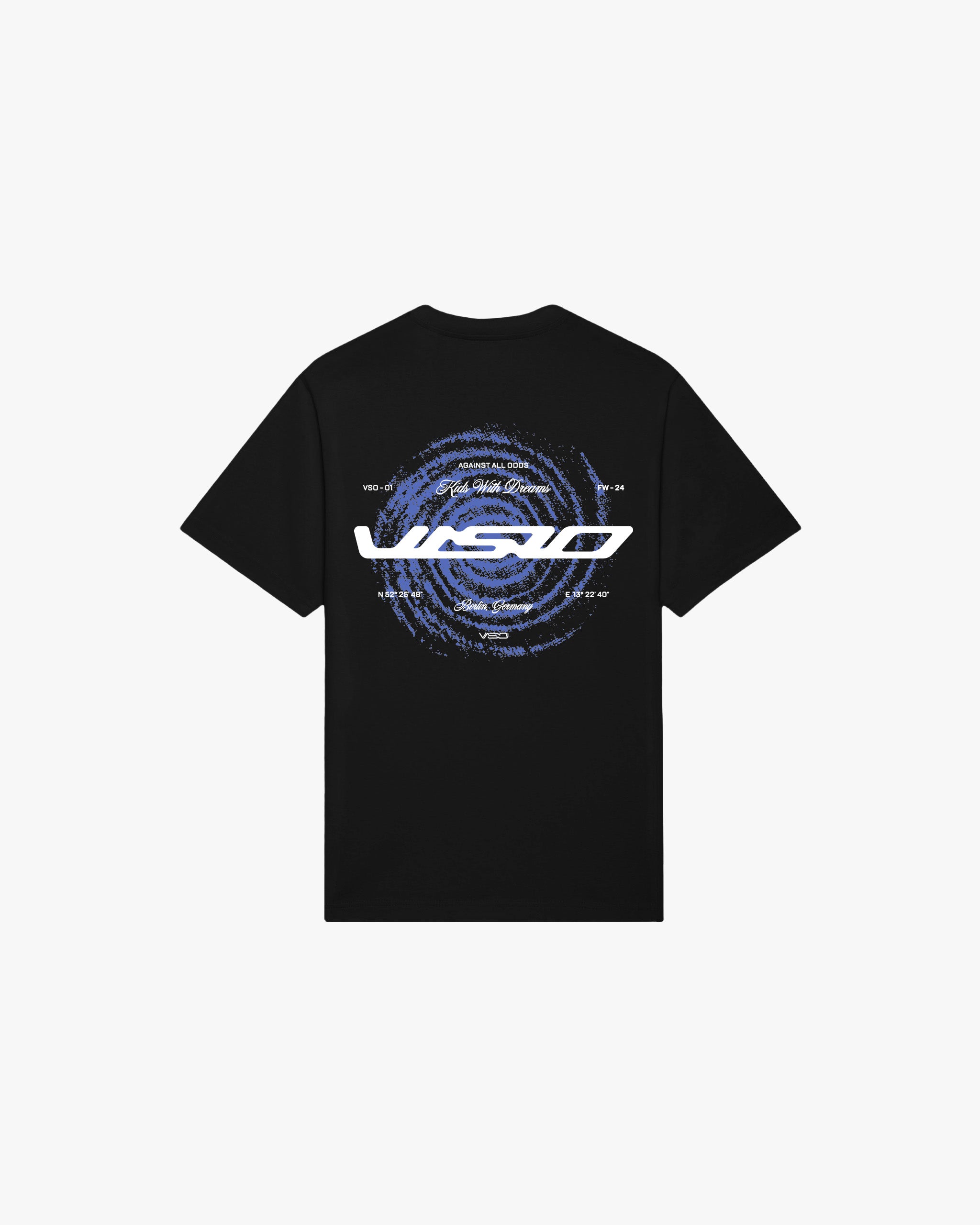 SPIRAL TEE BLACK