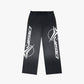 WASHED LOGO JOGGER BLACK