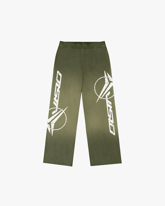 WASHED LOGO JOGGER GREEN