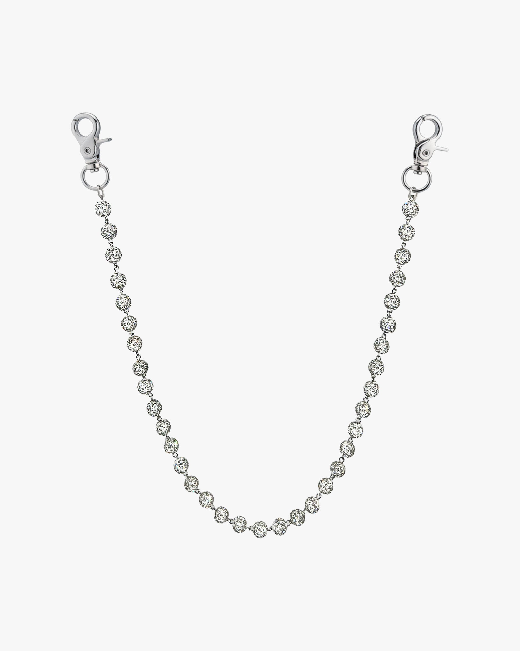 GLITTER WALLET CHAIN