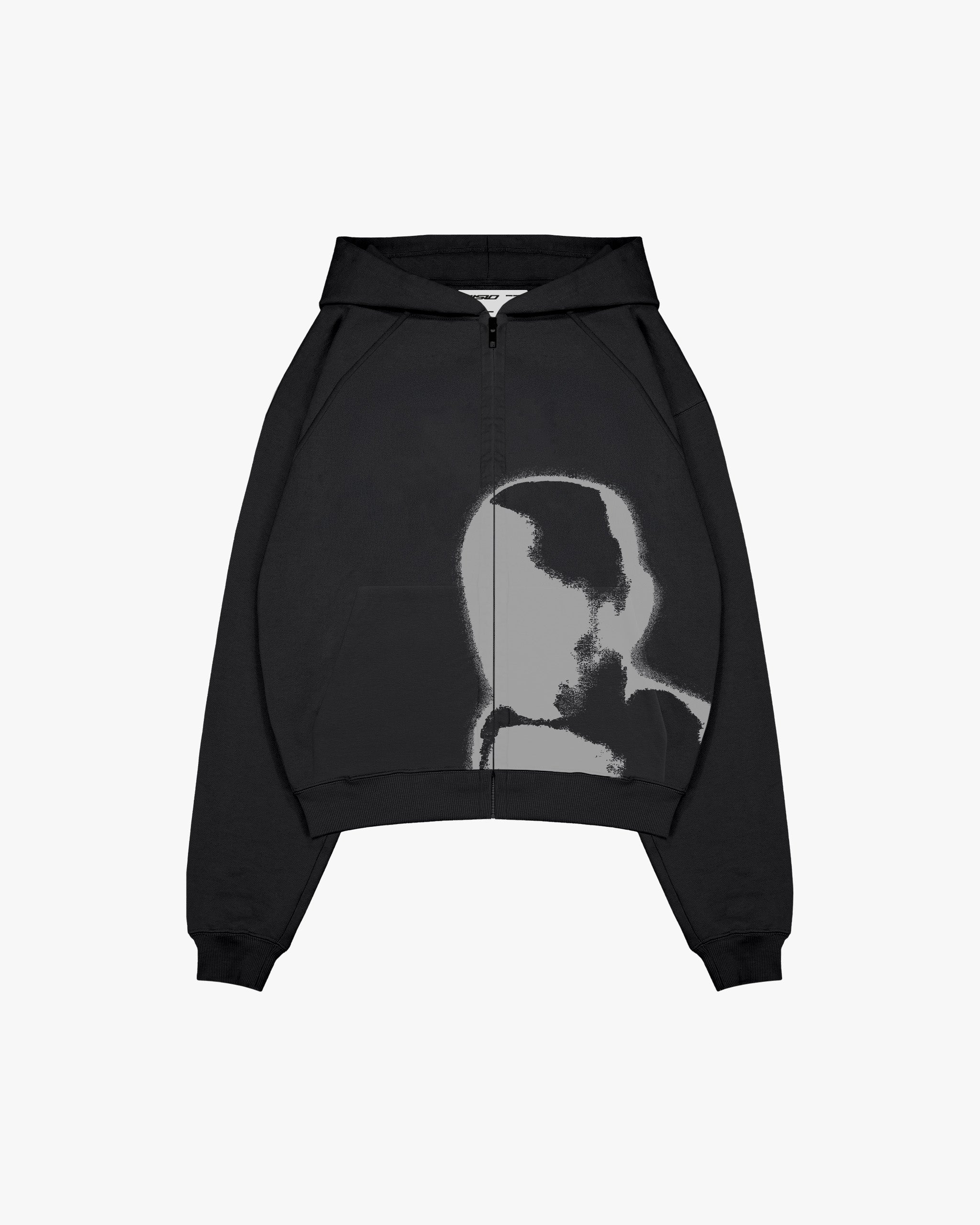 FACE ZIP-HOODIE