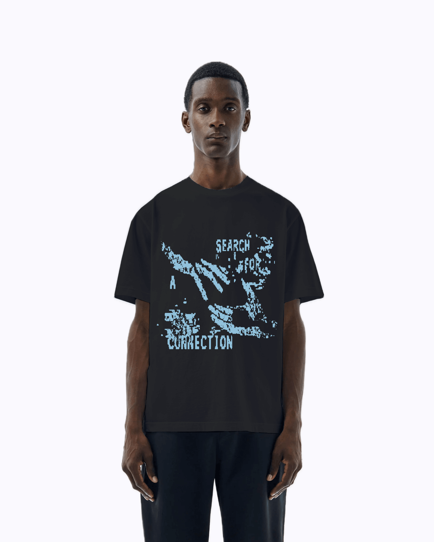 CONNECTION TEE BLACK