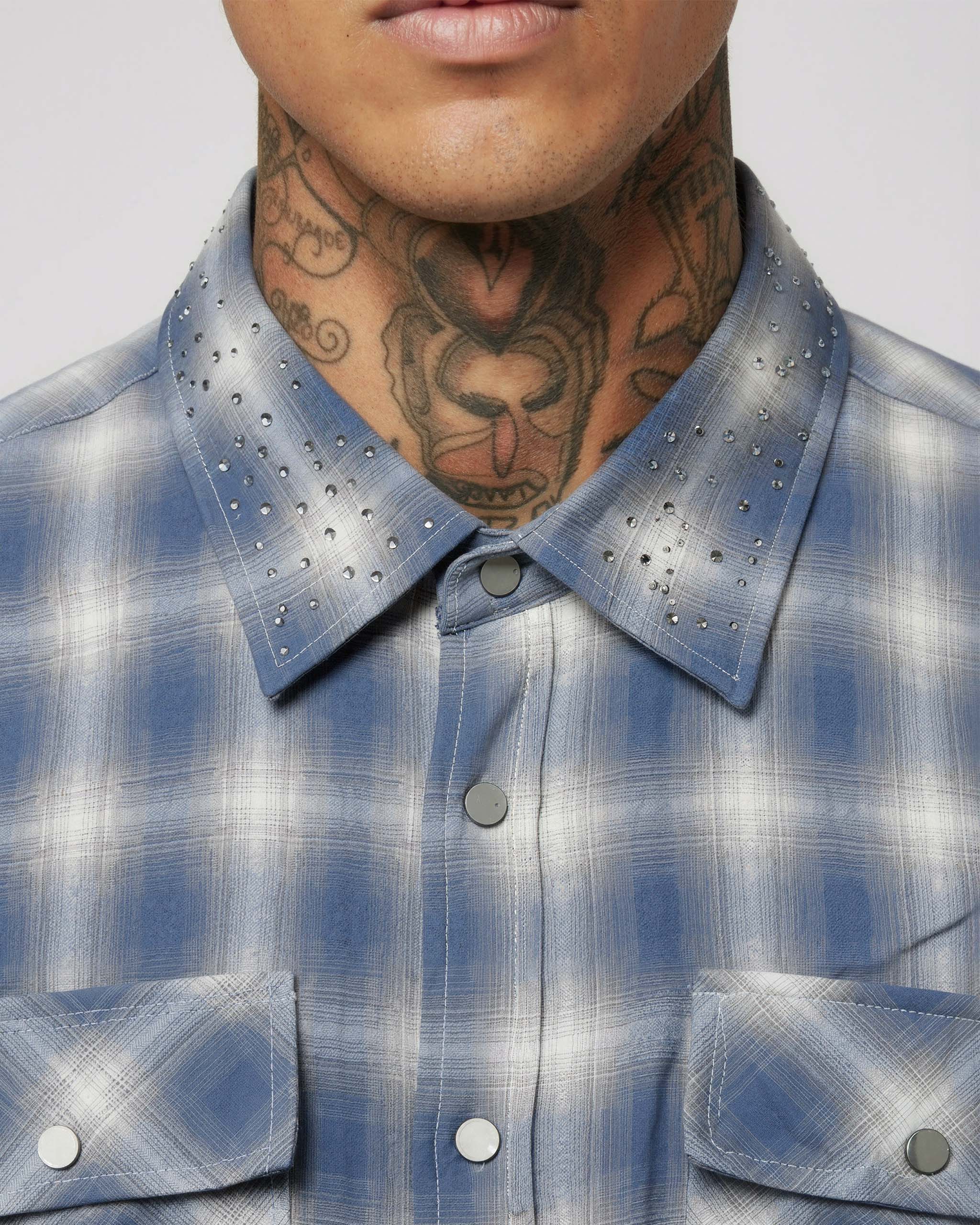 RHINESTONE FLANNEL