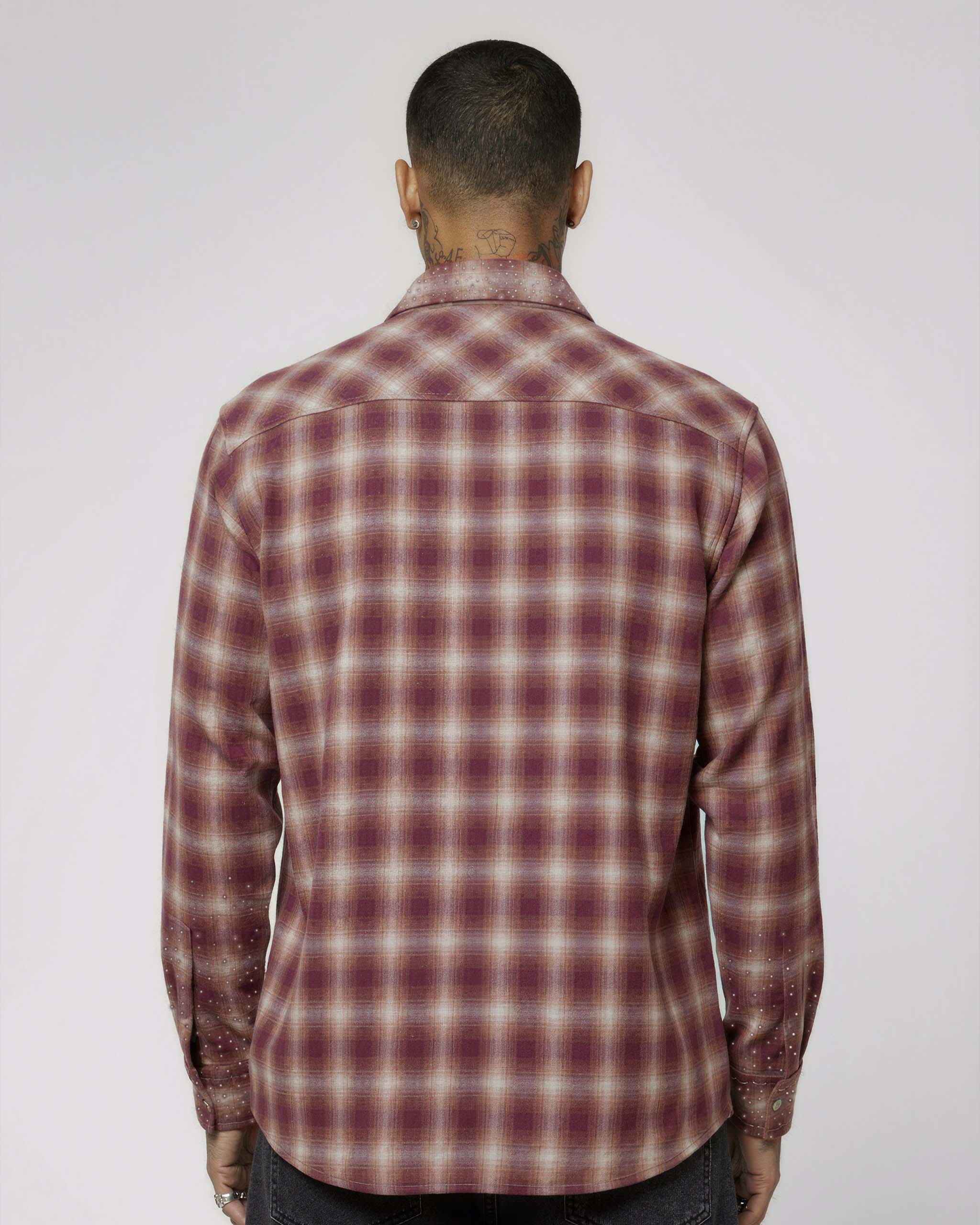 RHINESTONE FLANNEL