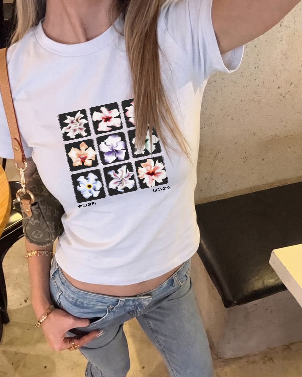 Flower Baby Tee