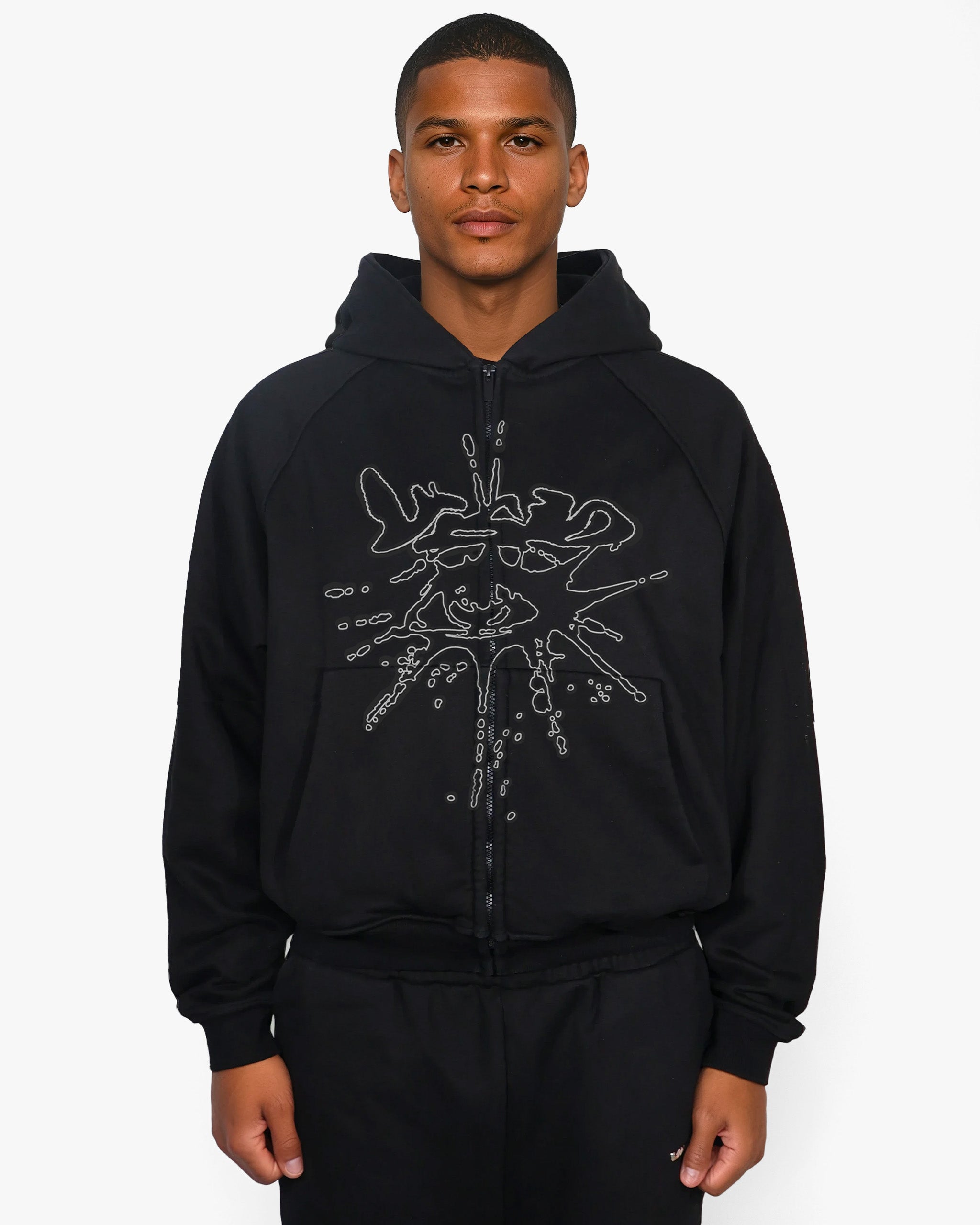 INAR EYE ZIP-HOODIE