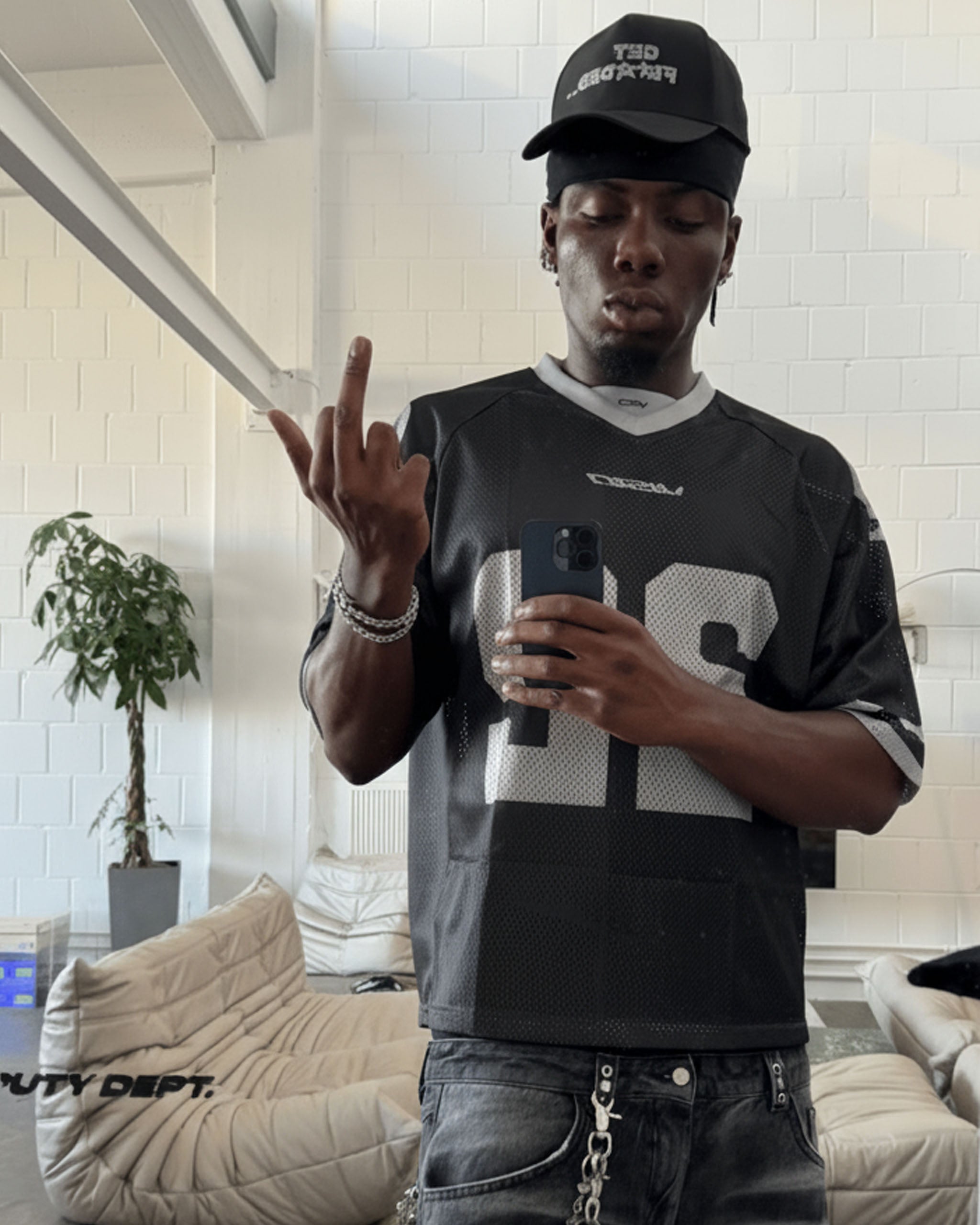MESH JERSEY