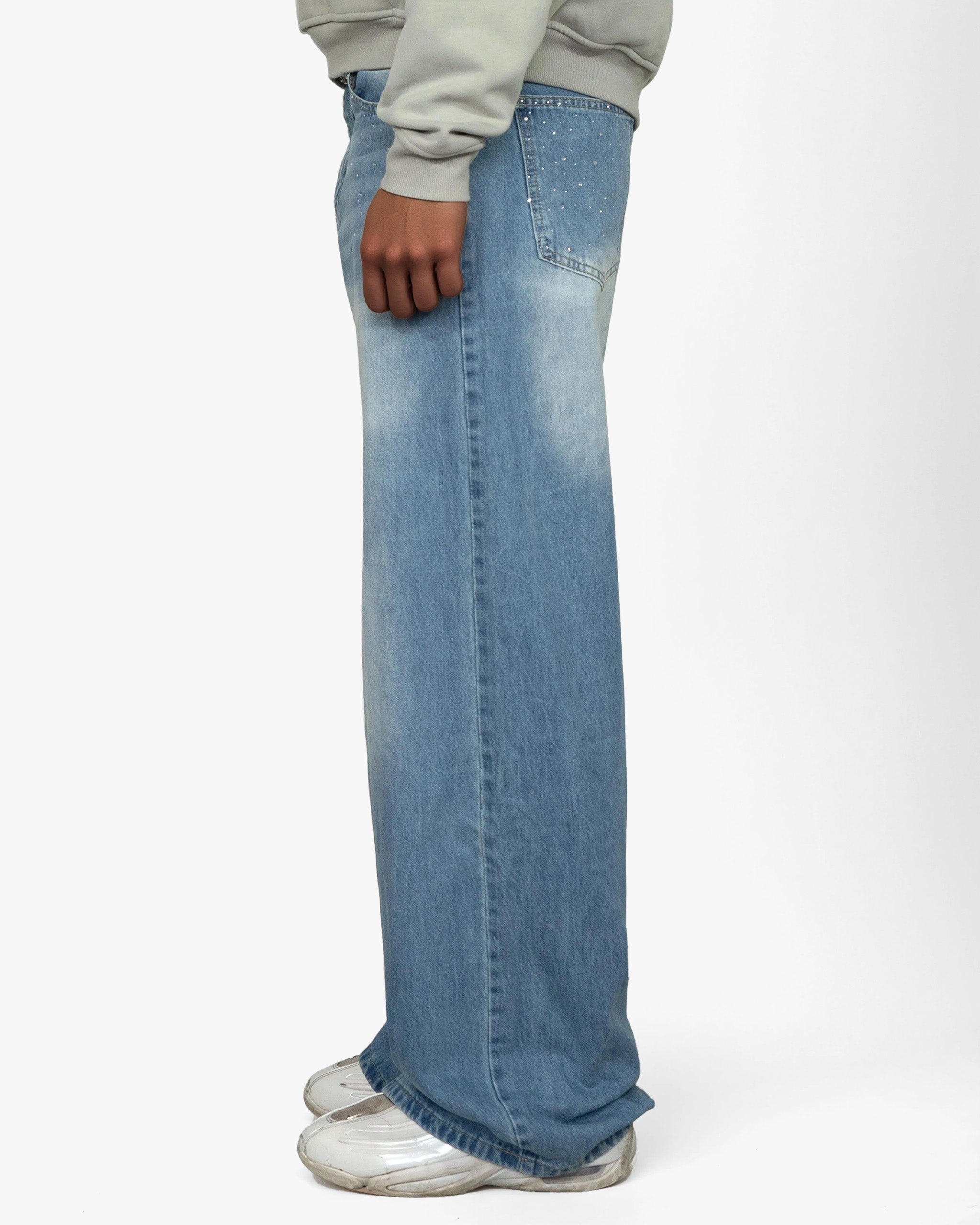 RHINESTONE DENIM