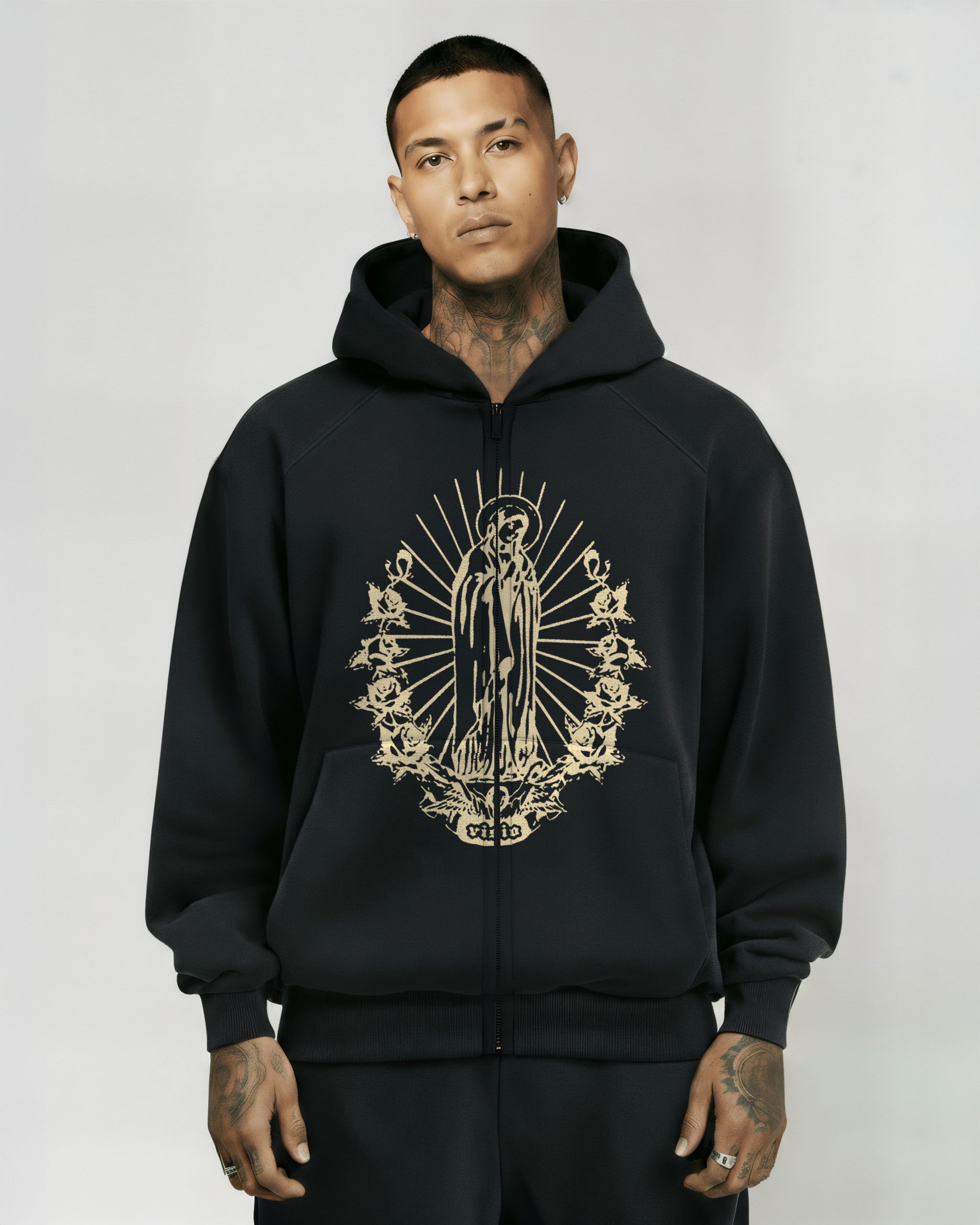 ROSARY ZIP-HOODIE