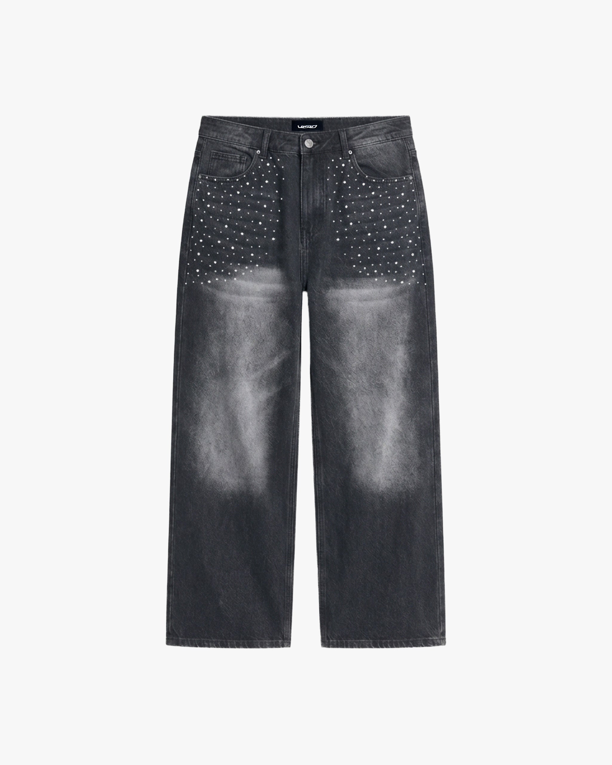 RHINESTONE DENIM