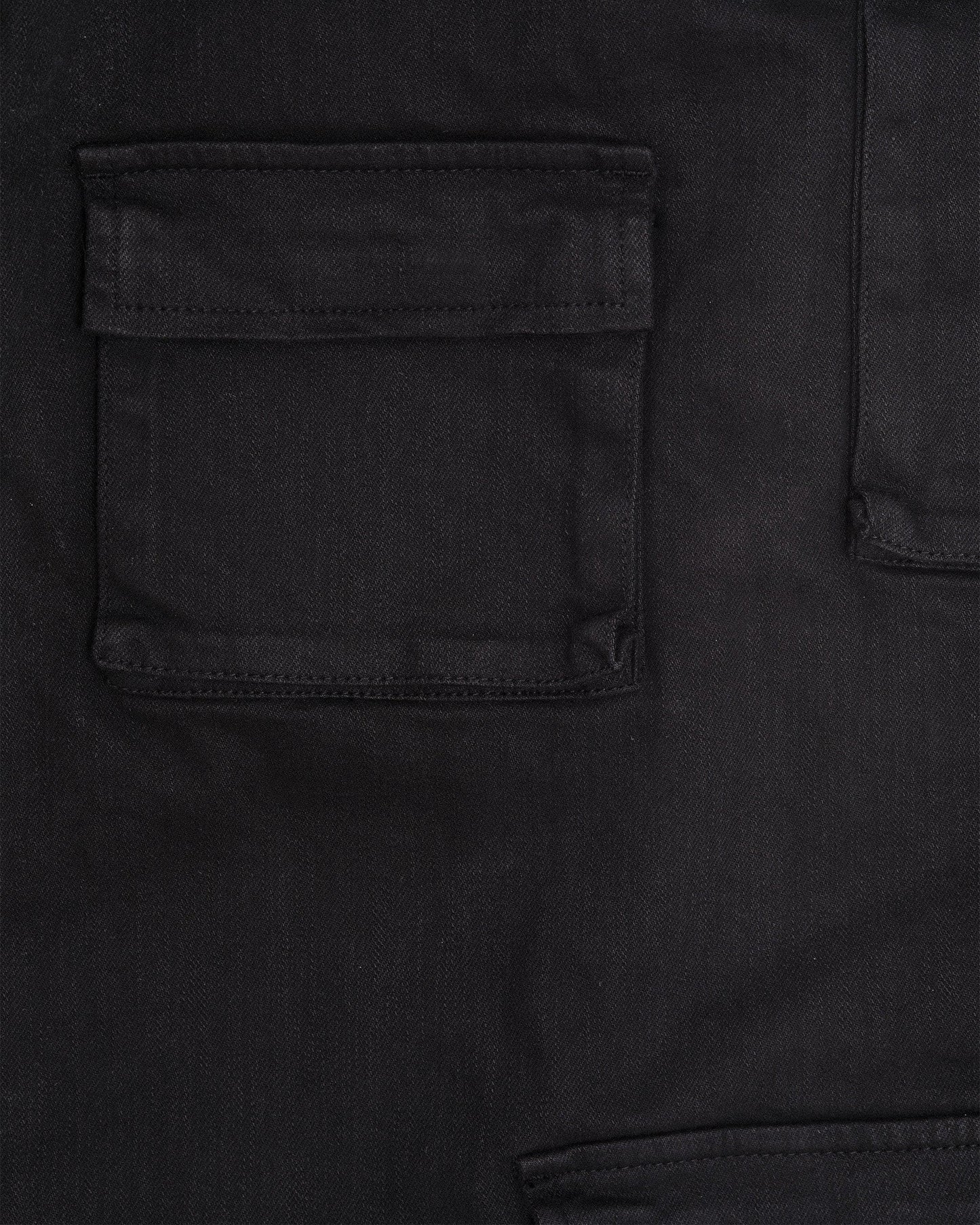 MULTI POCKET CARGO BLACK