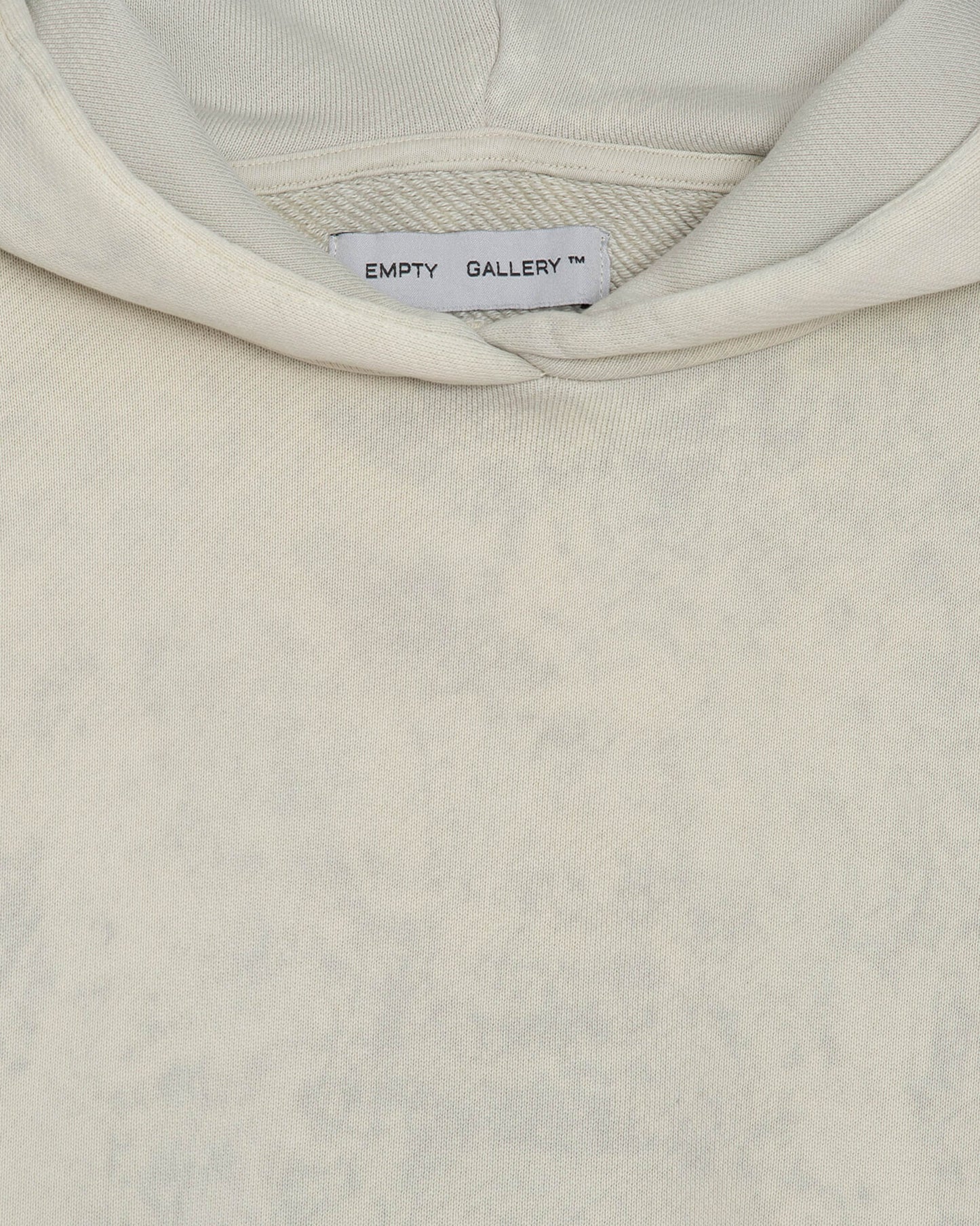 WASHED HOODIE CREAM