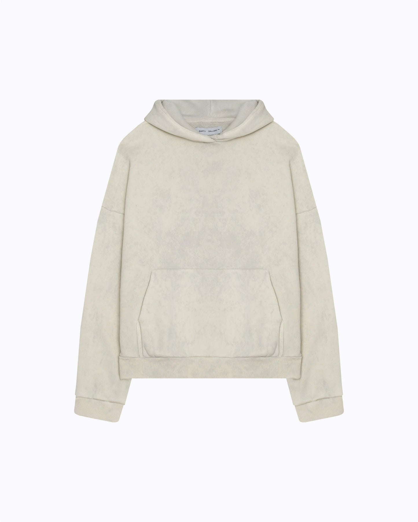 WASHED HOODIE CREAM